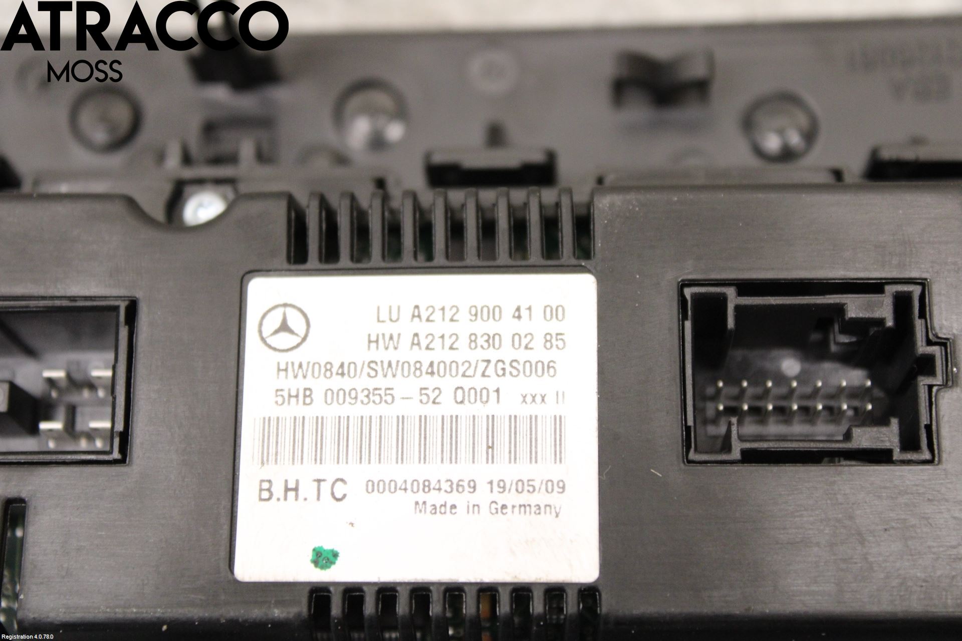 Mercedes-Benz MB E-KLASS (W212) 09-16 Ac Styrenhet Ac Manöveren