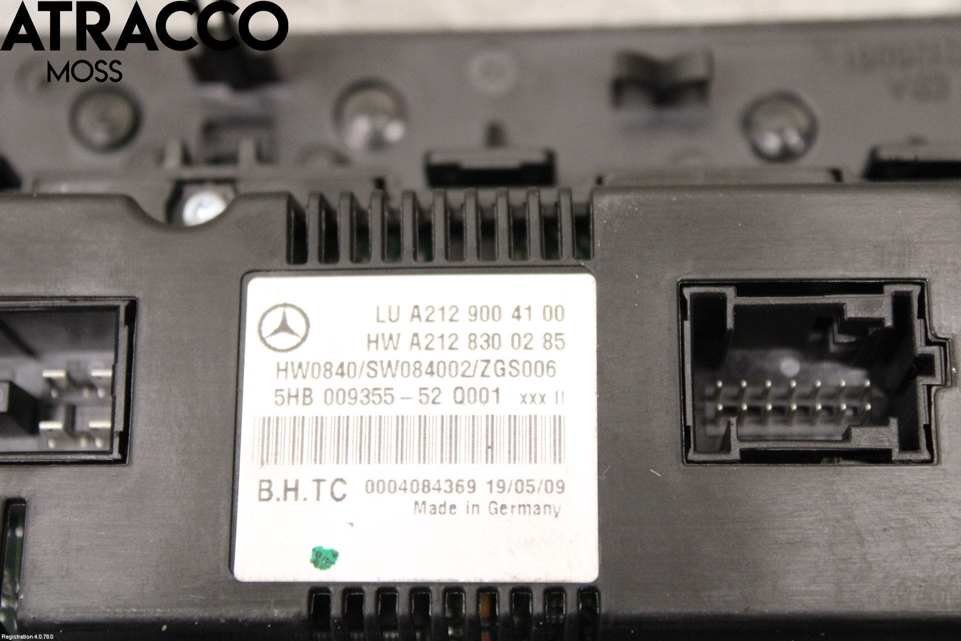 Mercedes-Benz MB E-KLASS (W212) 09-16 Ac Styrenhet Ac Manöveren