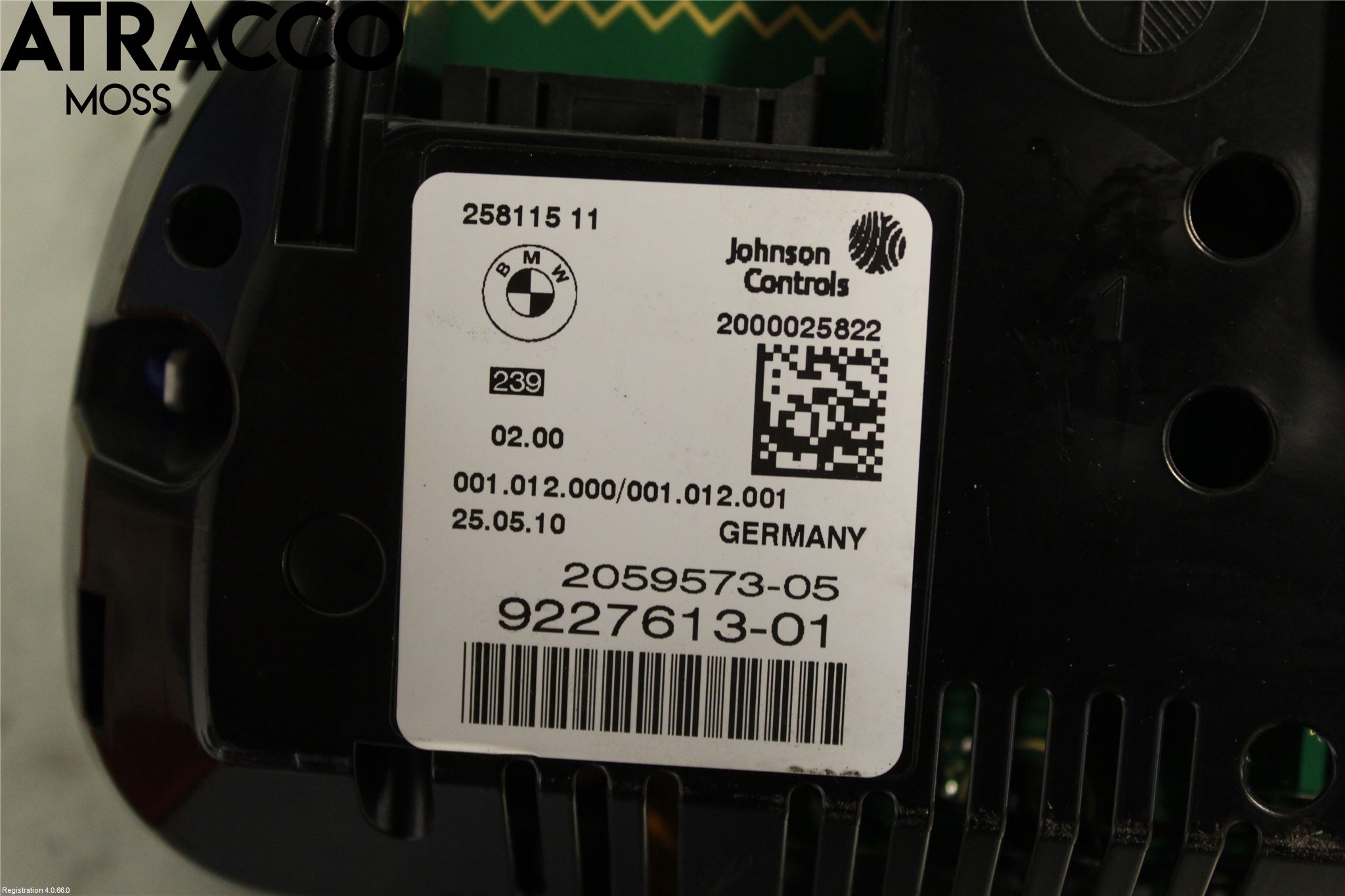 BMW 5 F10/F11/F18 09-17 Instrument Komb