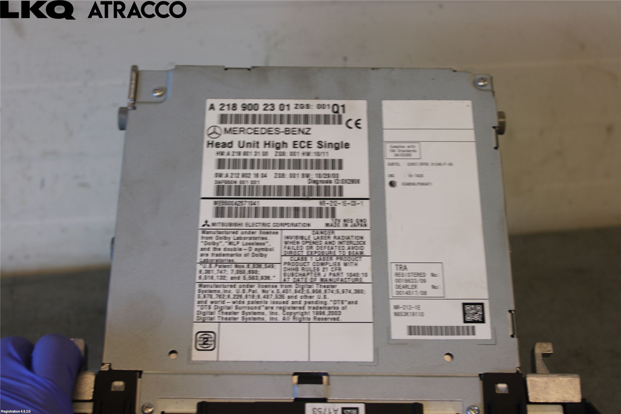 Mercedes-Benz MB CLS (C218/X218) 11-17 Radio