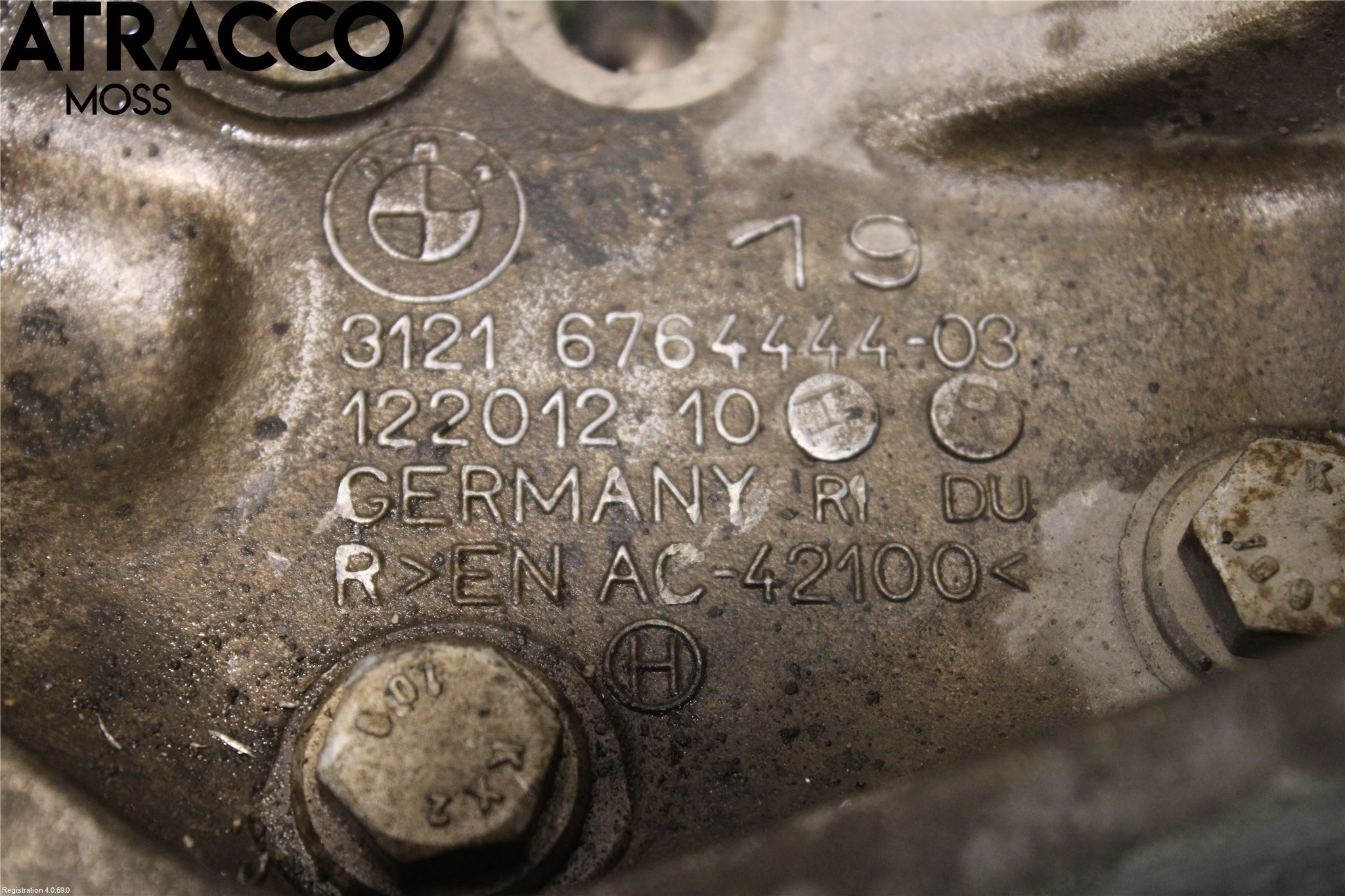 BMW 3 E90/91 SED/TOU 05-12 Styrspindel Lagerhus Hö