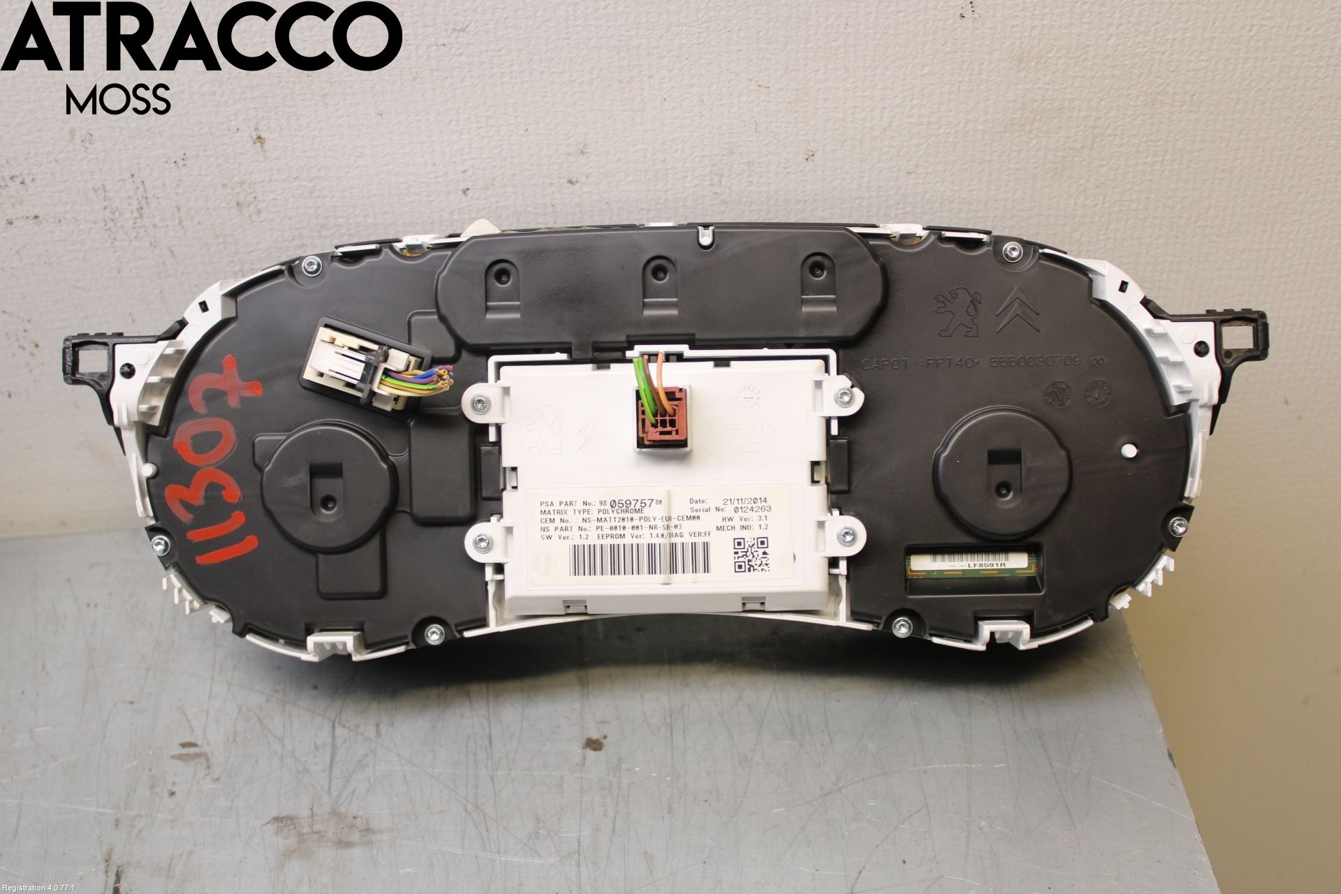 Peugeot 508 11-18 Instrument Komb
