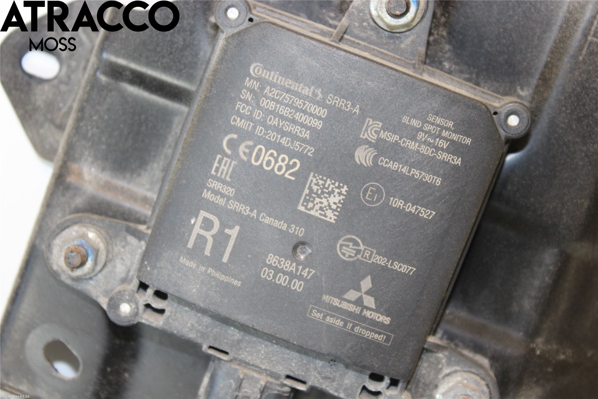 Mitsubishi OUTLANDER 13-21 Sensor Aktivt Kollisionsskydd