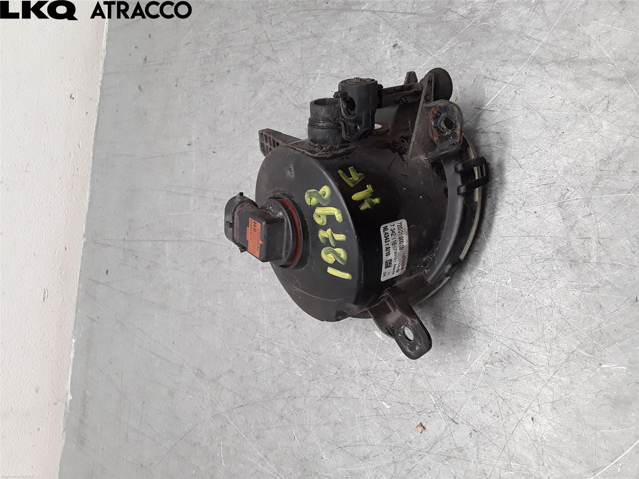 BMW 2 F45 Active Tourer 14-21 Dimljus-Varselljus Fram