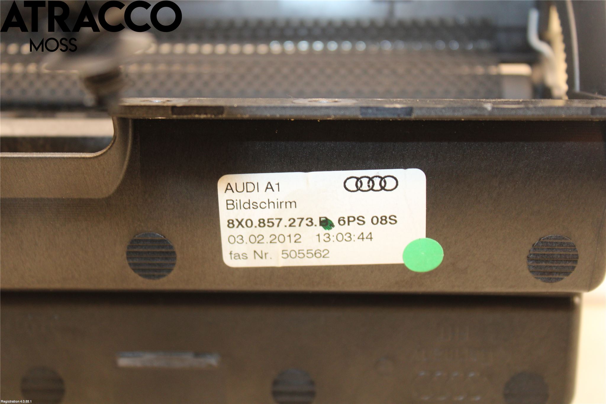 Audi A1/S1 11-18 Multifunktionsdisplay