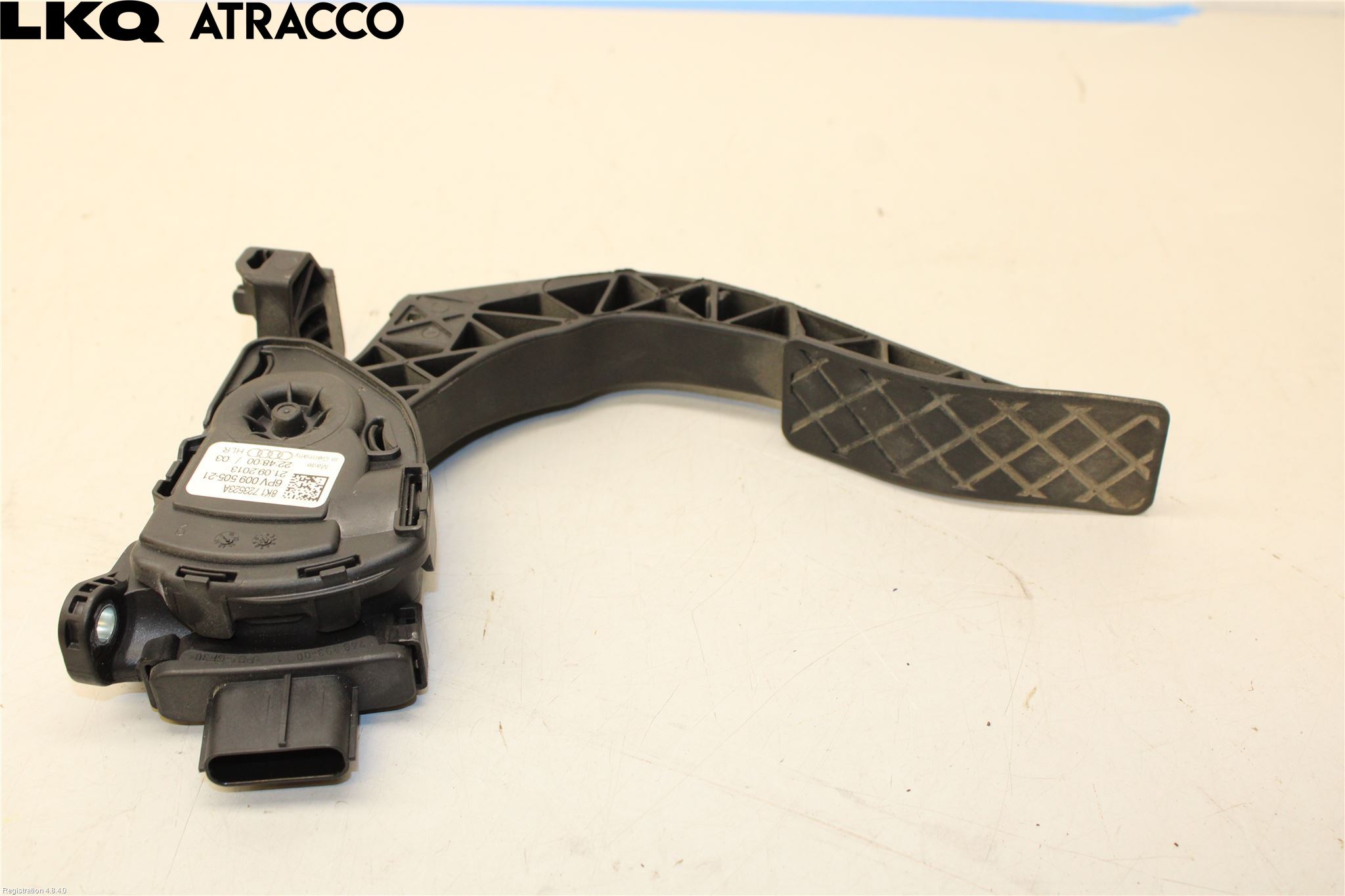 Audi A4 12-15 Pedal Gas-Broms-Koppling
