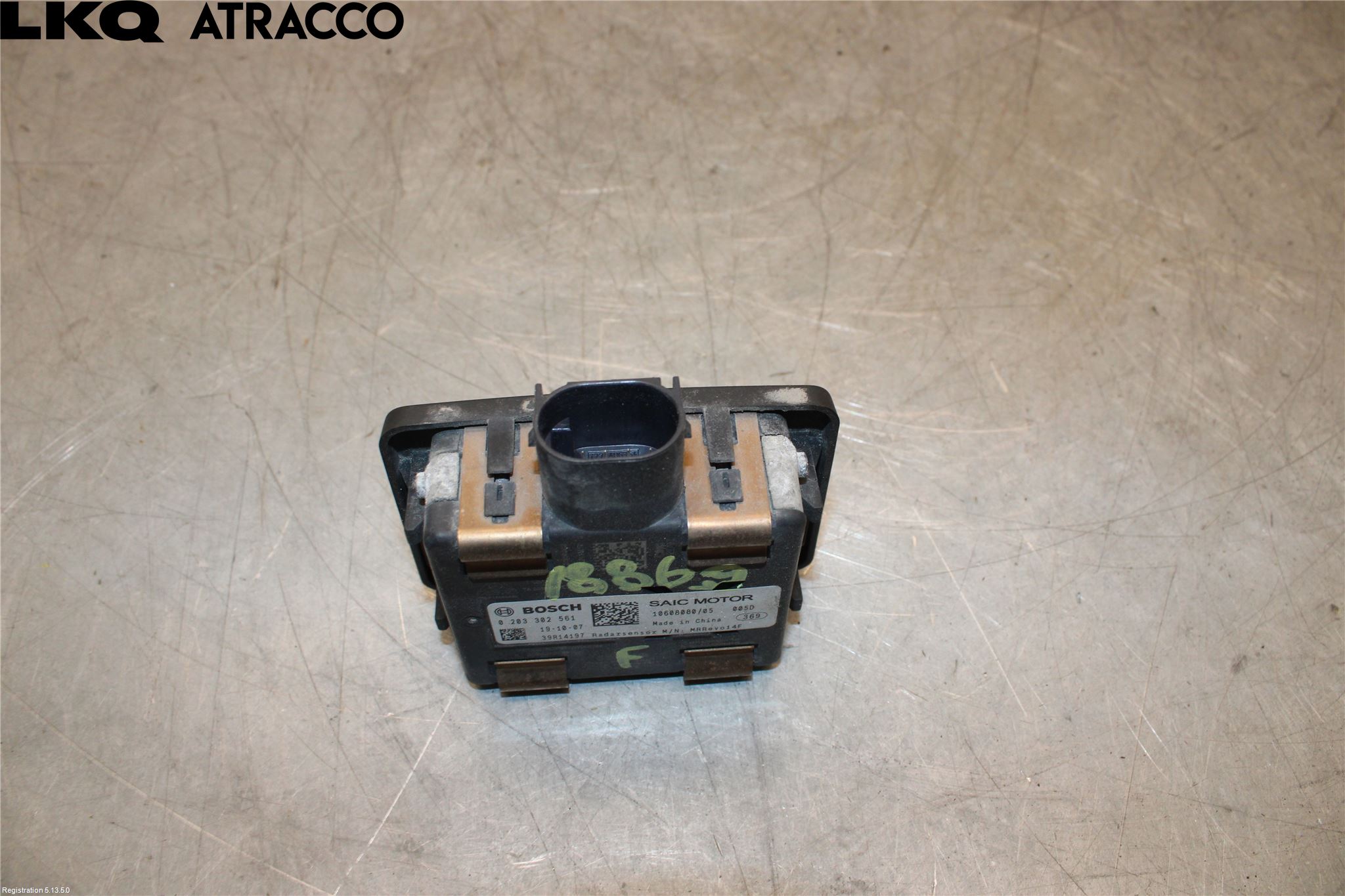 MG ZS EV 20- Sensor Övrigt