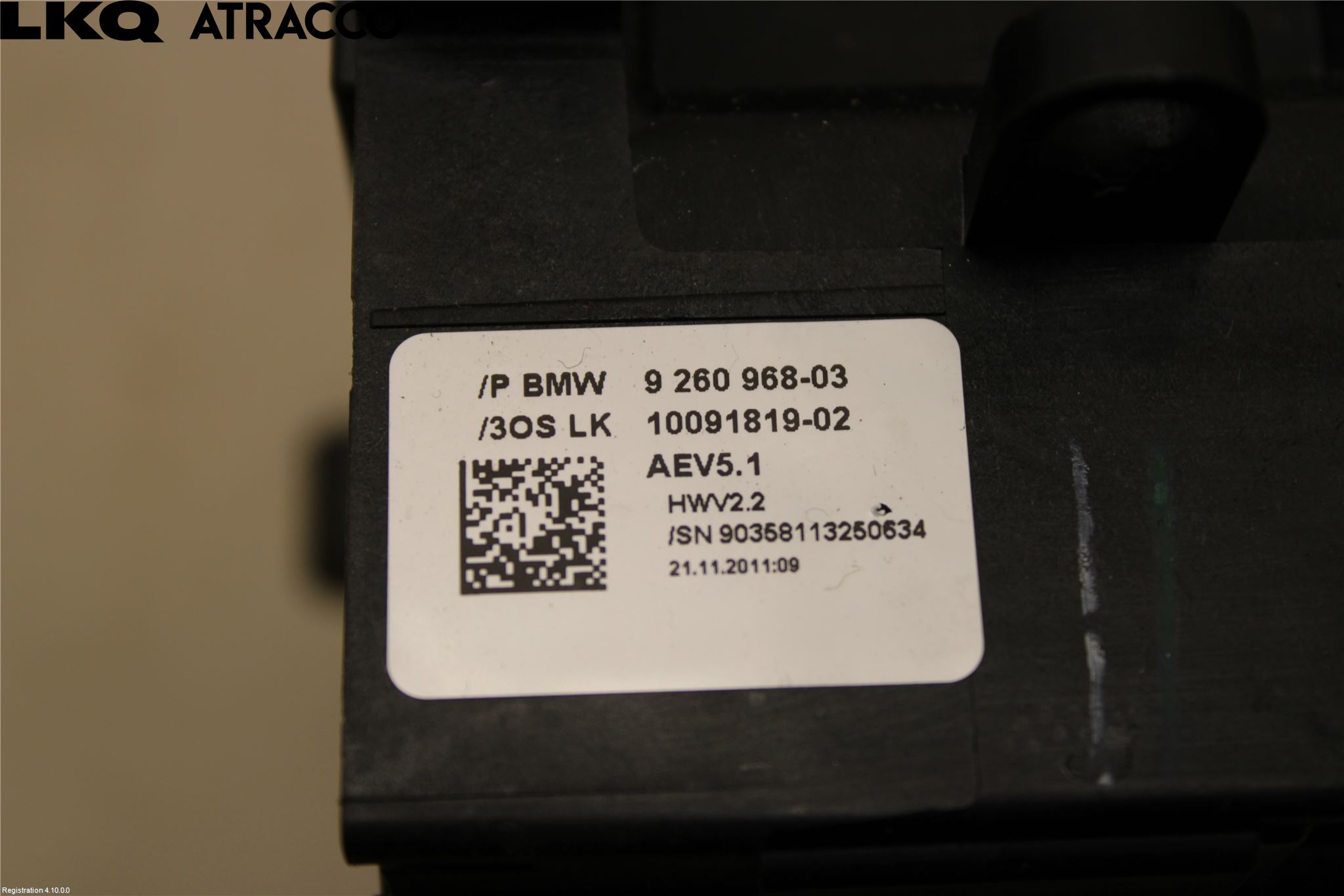 BMW 1 F20/F21 11-19 Växelreglage - Wire