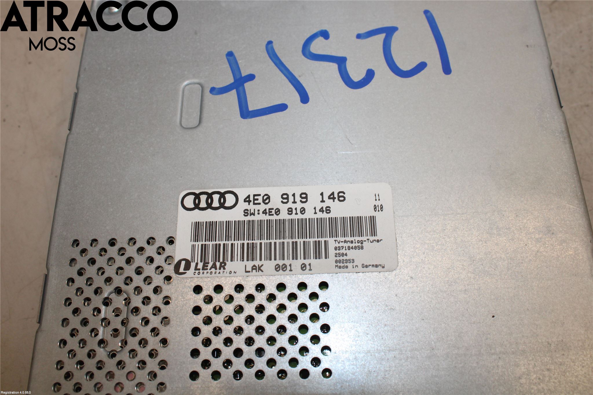 Audi A8/S8 4D 94-02 Radio Övrigt
