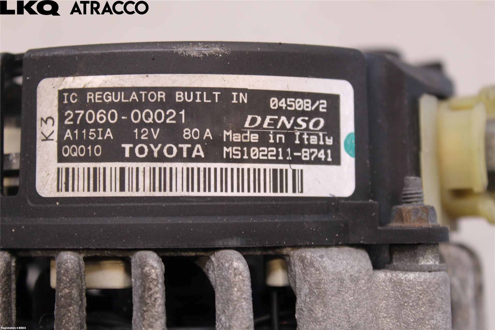 Citroen C1 06-13 Generator