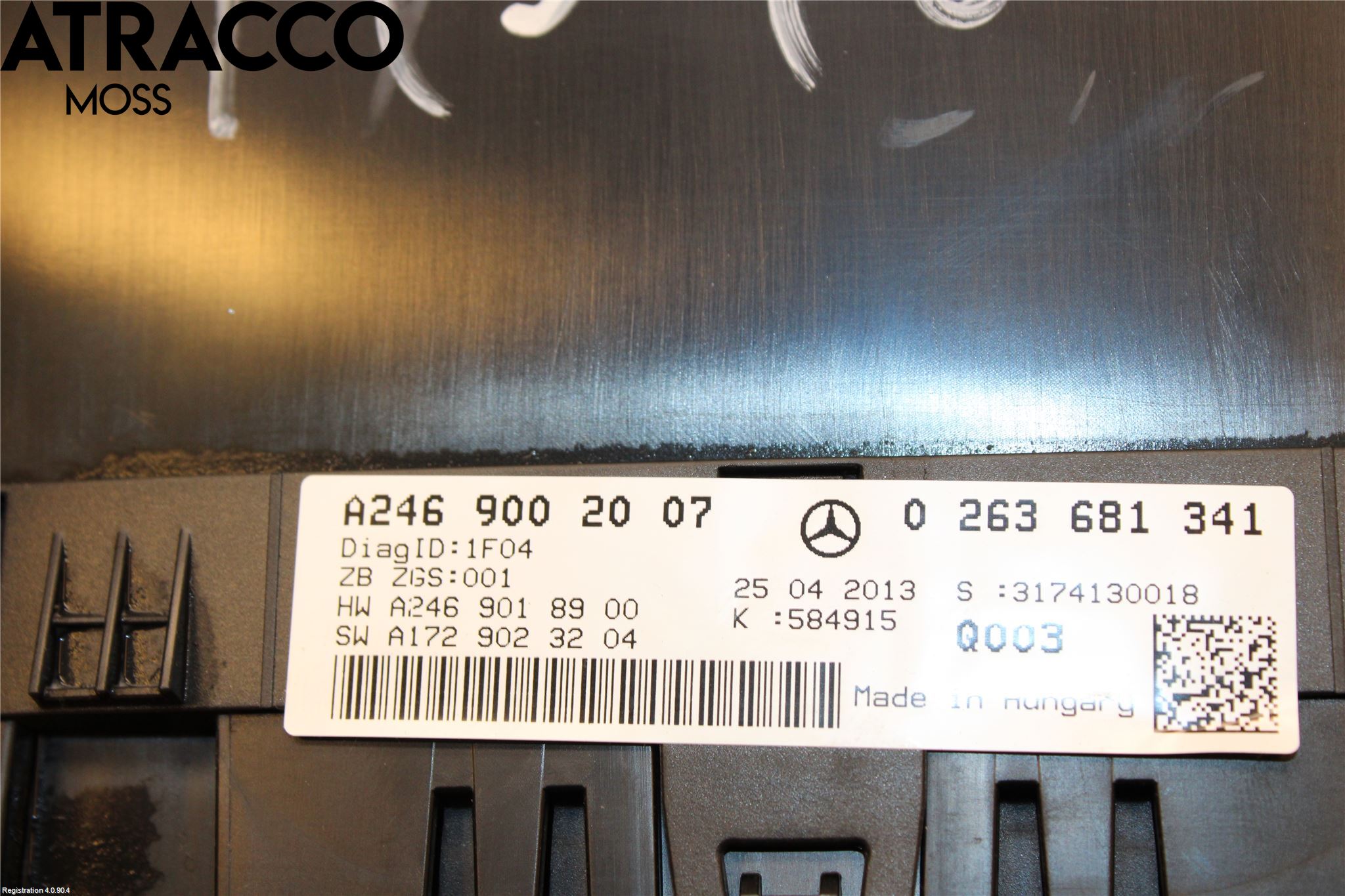Mercedes-Benz MB B-KLASS (W246/W242) 12-19 Instrument Komb