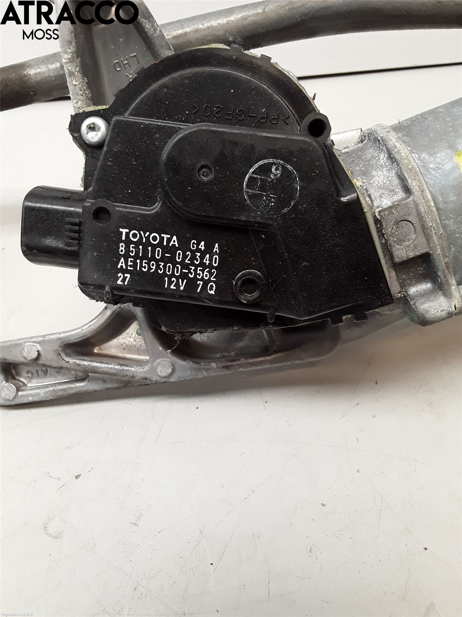 Toyota AURIS 13-19 Torkarmotor Vindruta