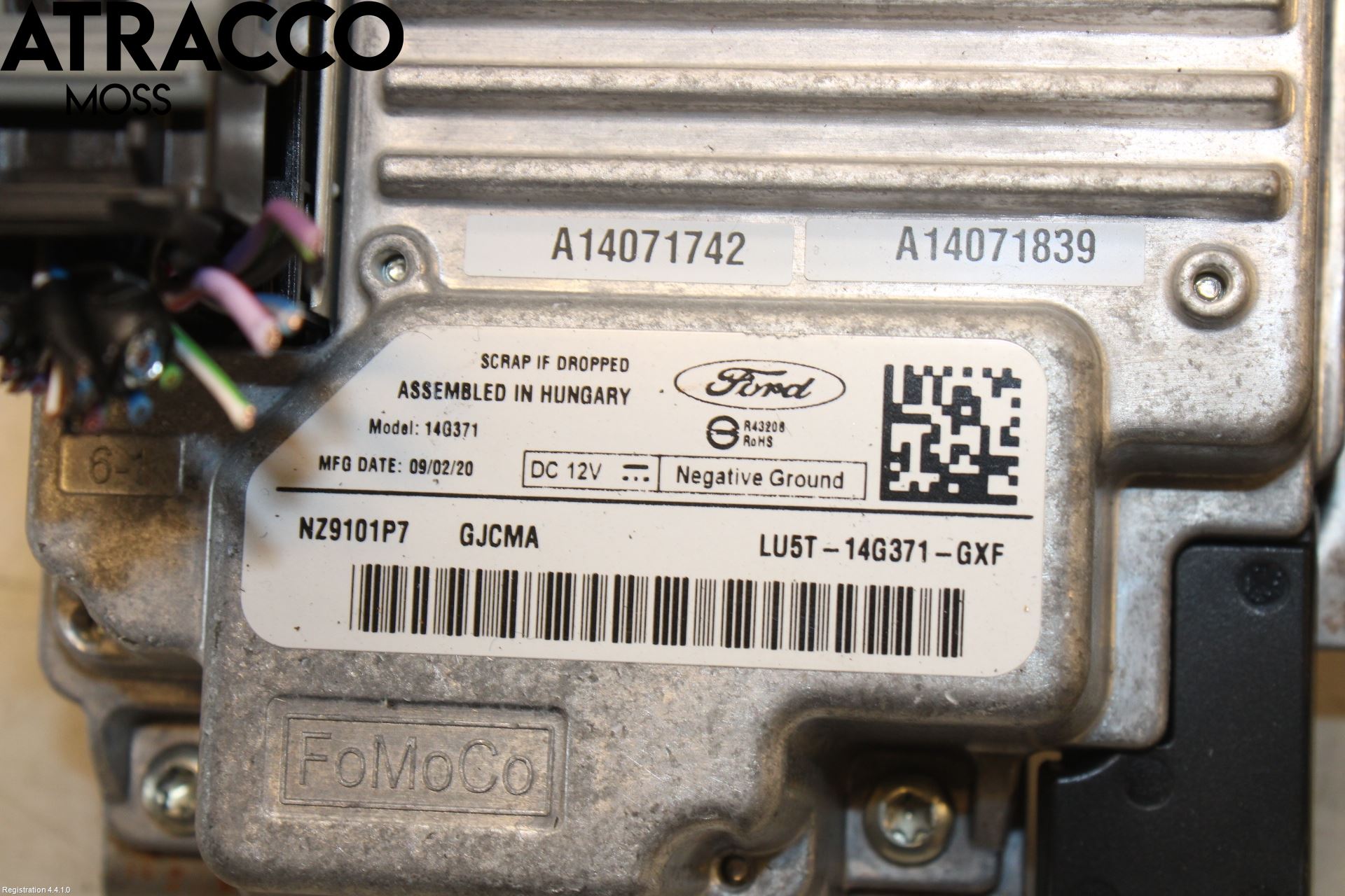 Ford TRANSIT/TOURNEO CUSTOM 13-24 Radio-Stereo Förstärkare