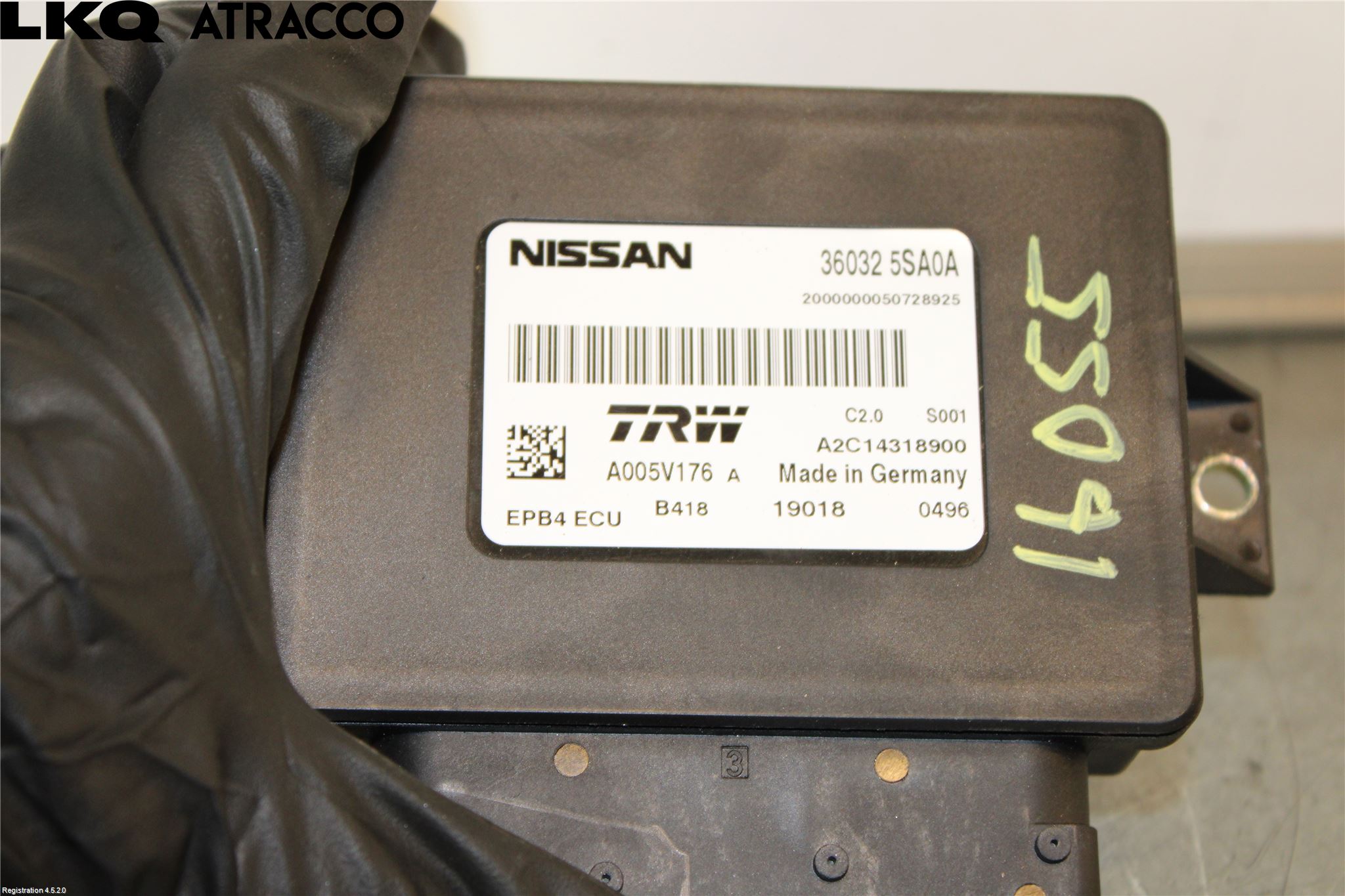 Nissan LEAF 18- Styrenhet Parkeringshjälp