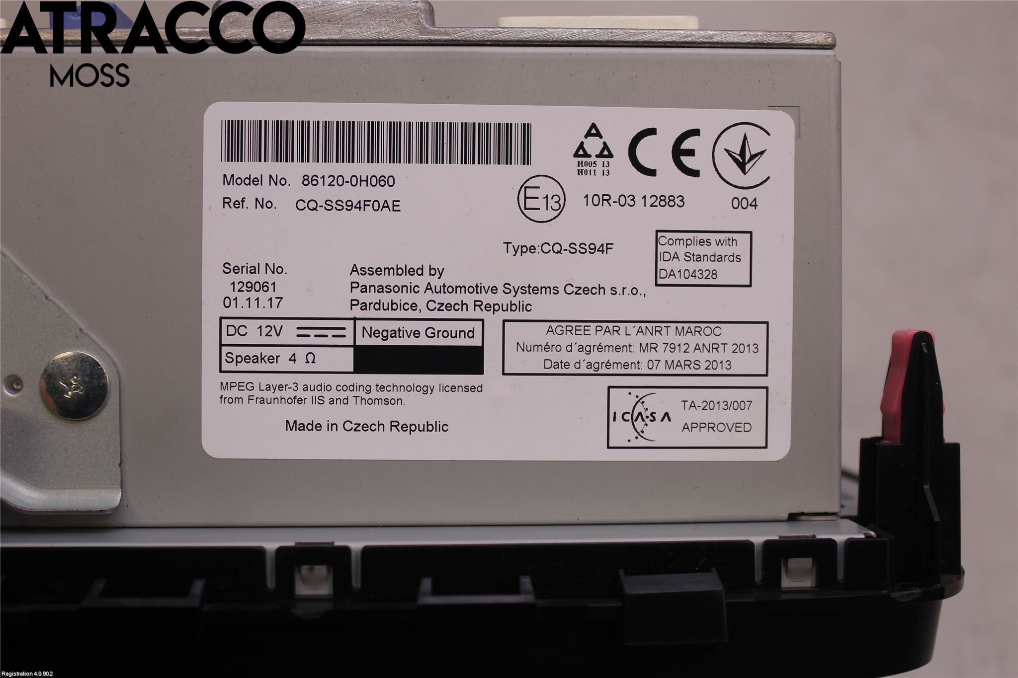 Toyota AYGO 15-21 Radio