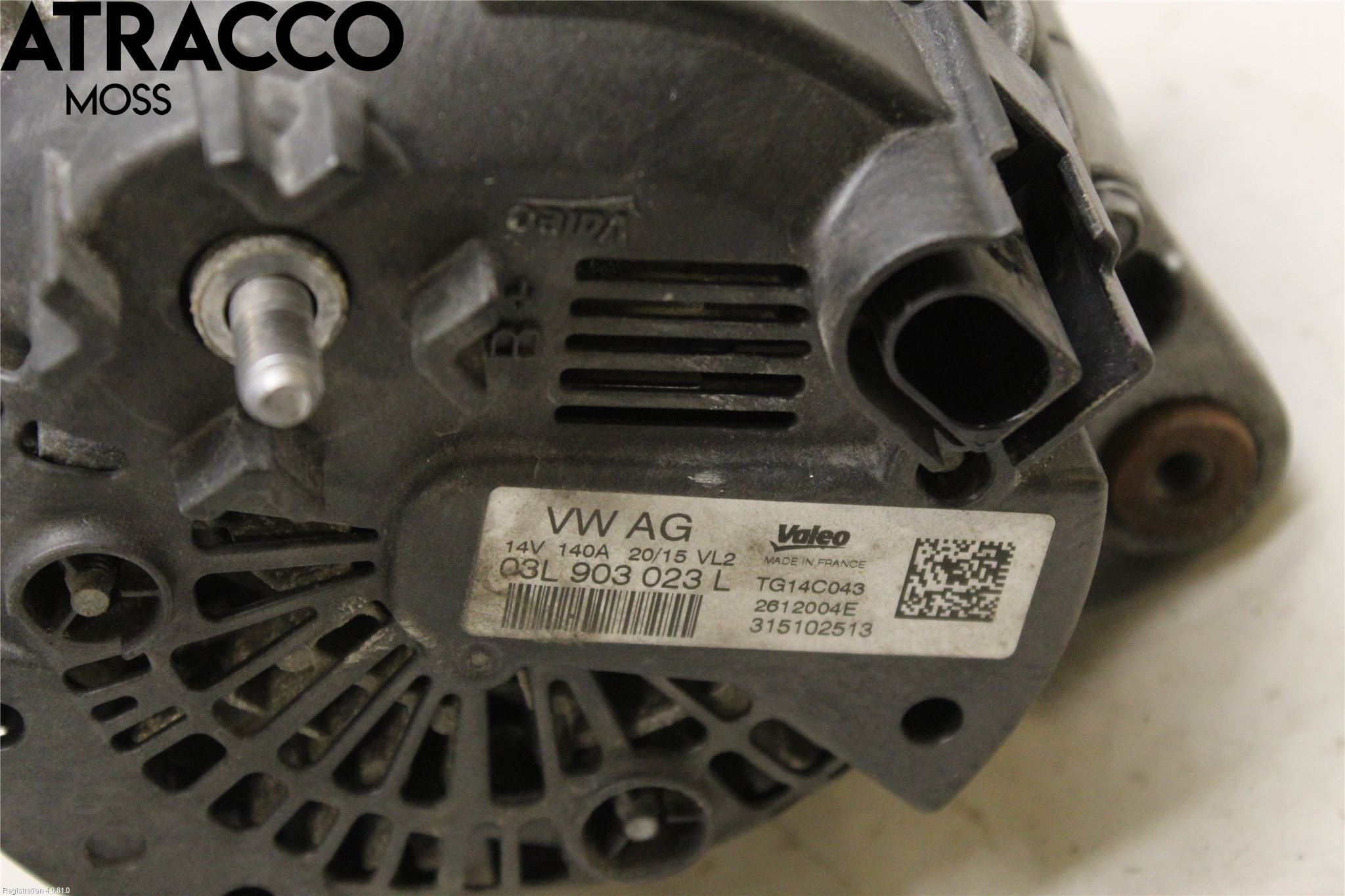 Volkswagen VW PASSAT 15-19 Generator