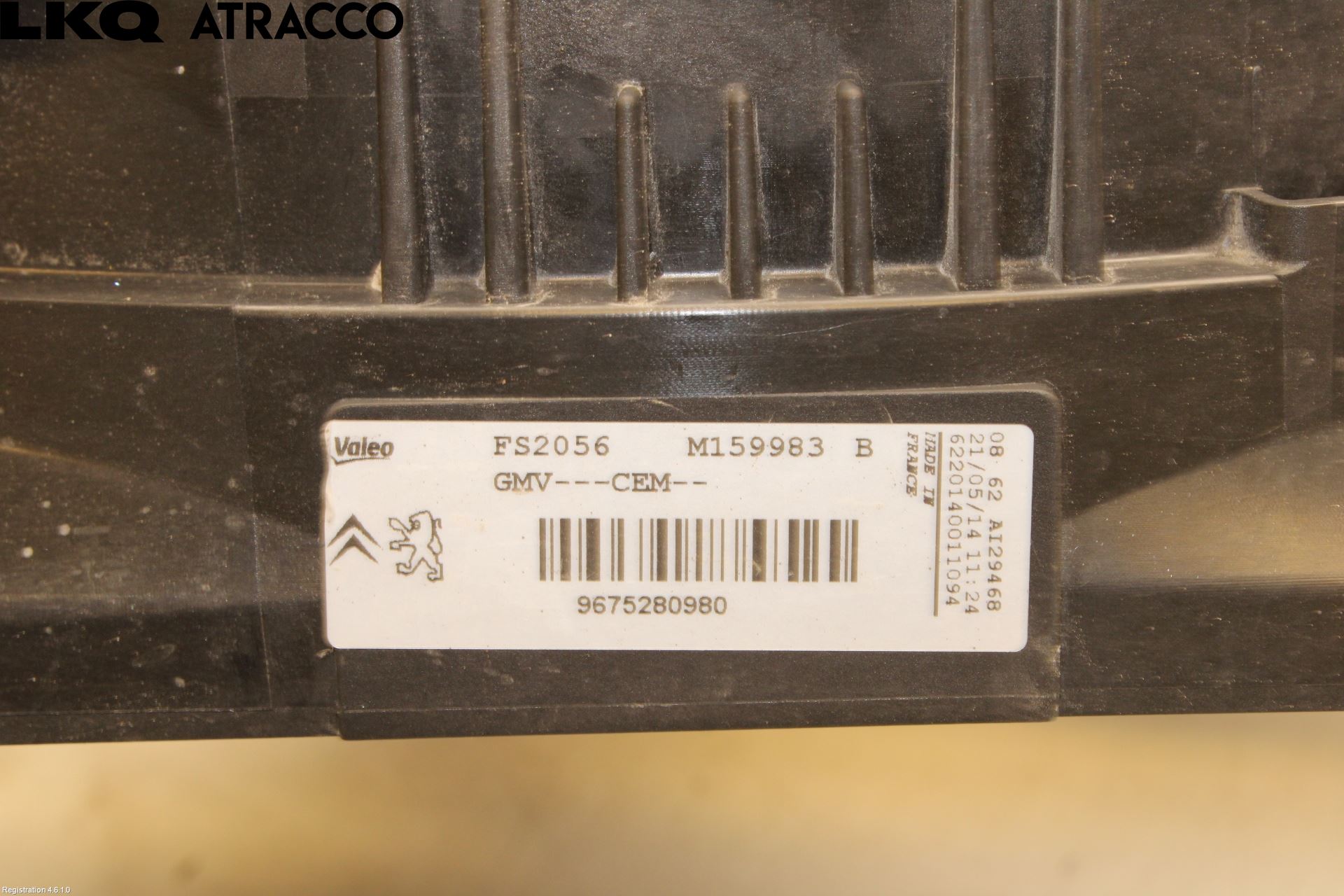 Peugeot 2008 13-20 Kylfläkt El