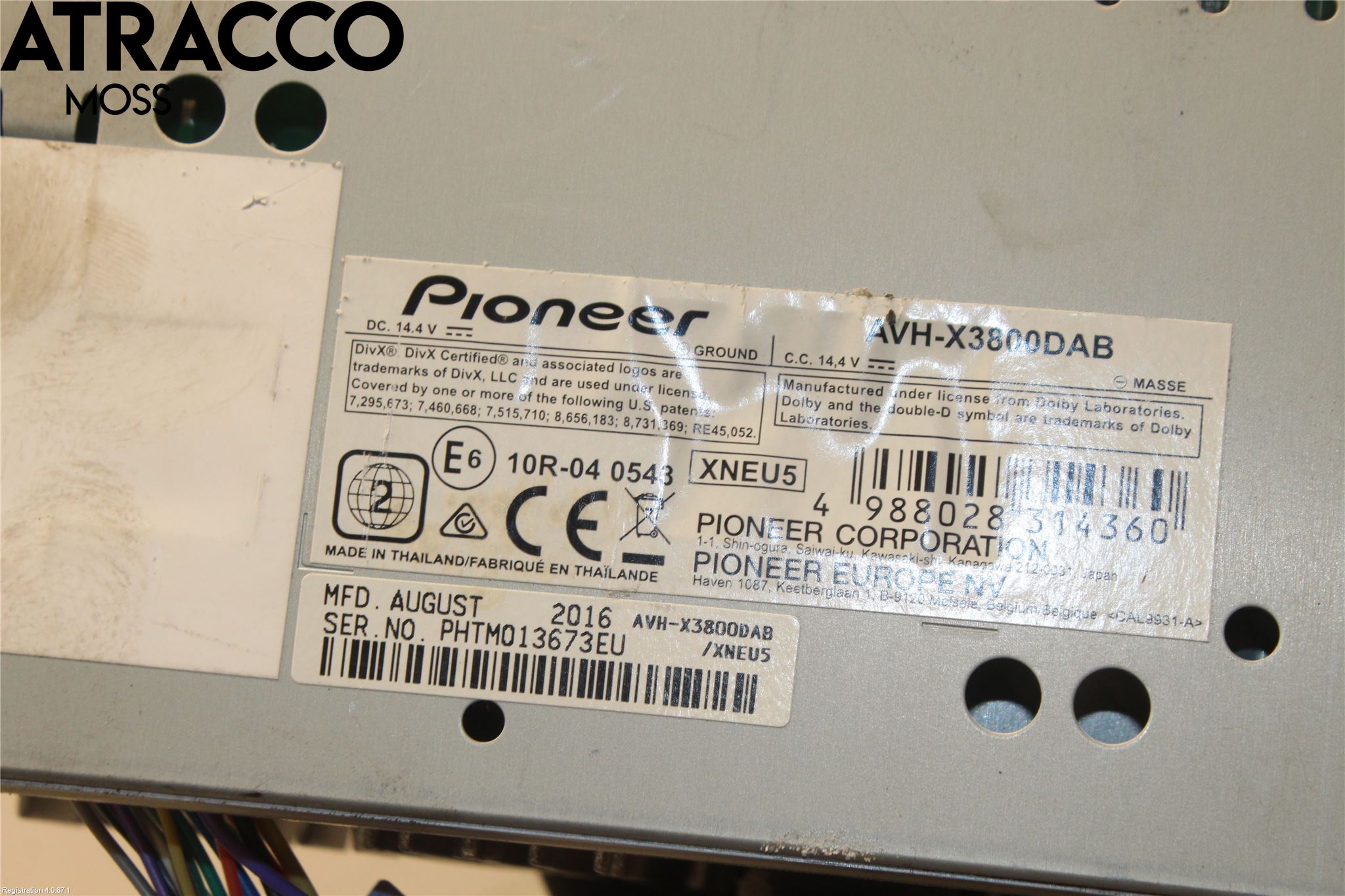 Peugeot 207 Radio