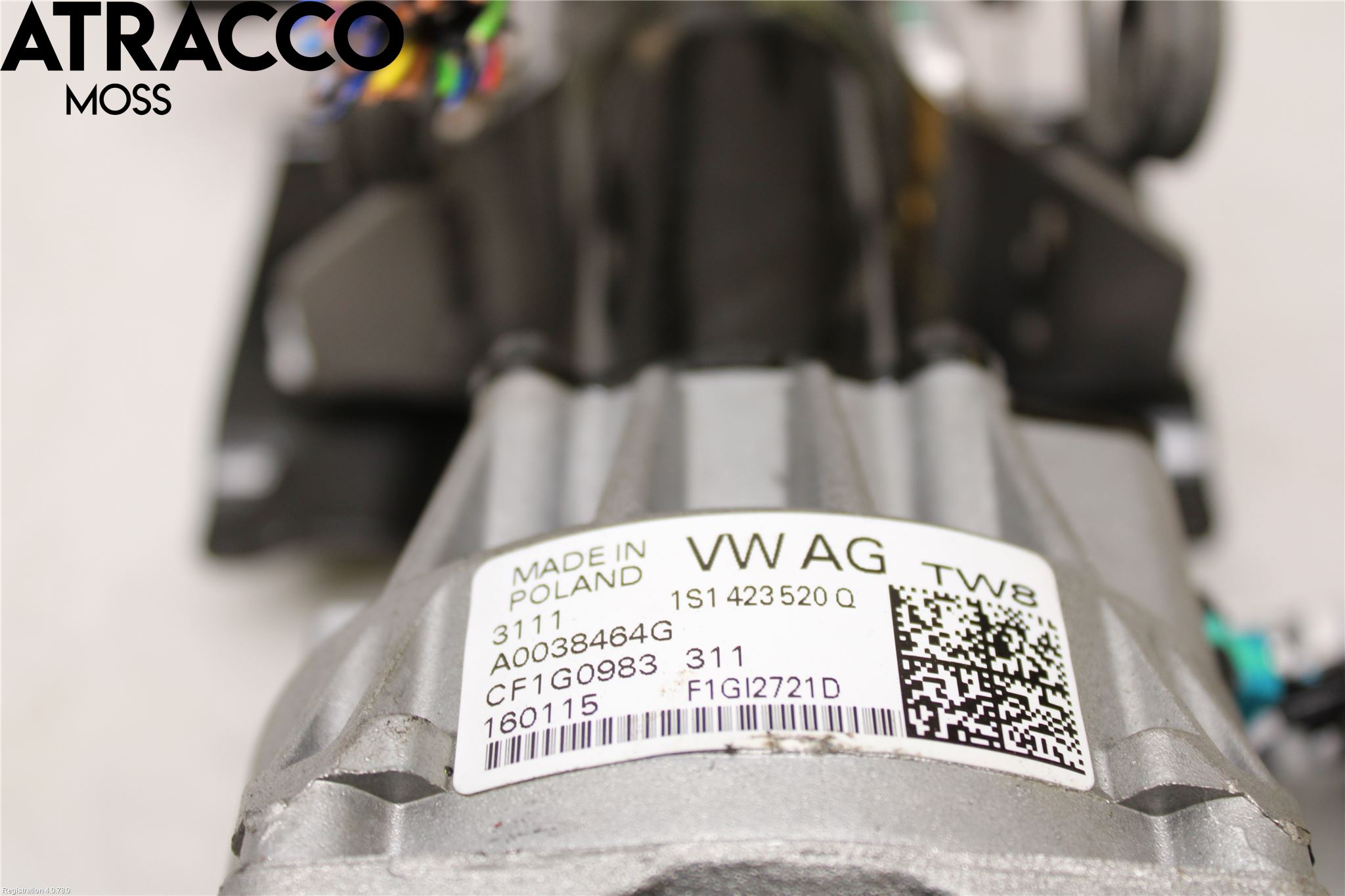Volkswagen VW UP! / E-UP! Rattaxelagg Med Inb Servo