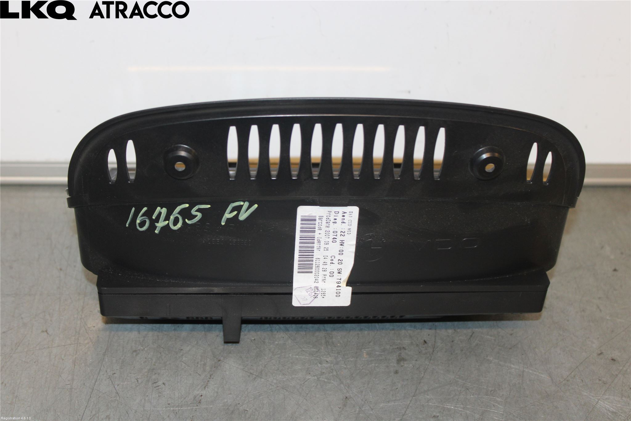 BMW 5 E60/61 Sed/Tou 02-10 Bildskärm