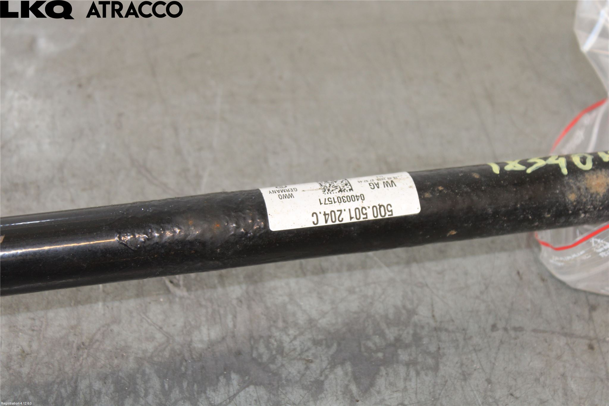 Skoda OCTAVIA (5E) 13-20 Drivaxel Bak Höger