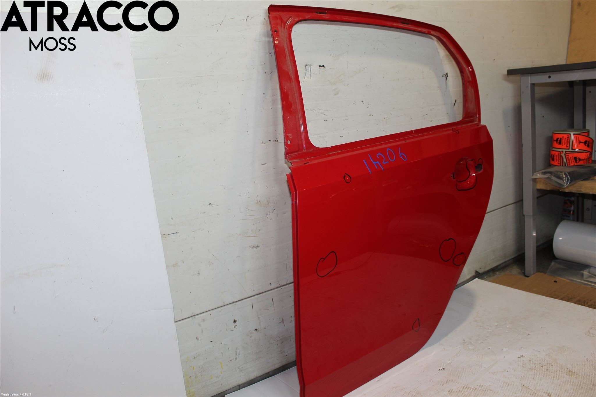 Skoda CITIGO / CITIGO E IV Dörr Bak Höger