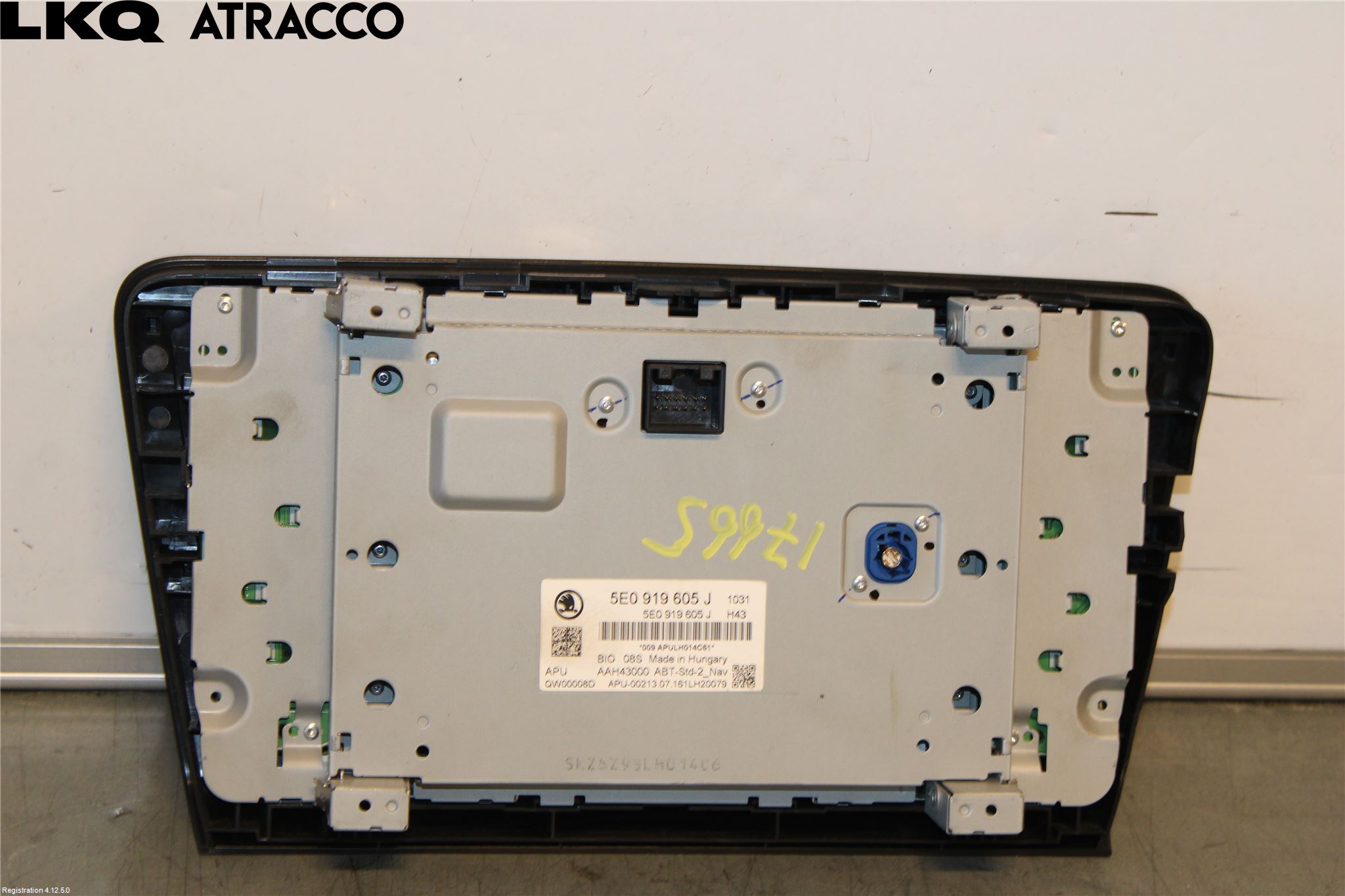 Skoda OCTAVIA (5E) 13-20 Multifunktionsdisplay