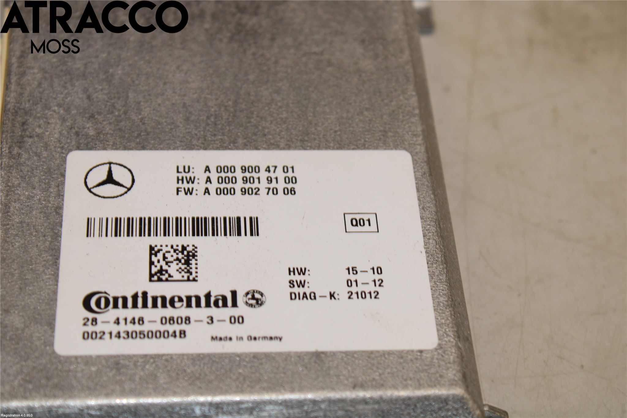 Mercedes-Benz MB GL/GLS-KLASS (X166) 12-19 Styrenhet Övrigt