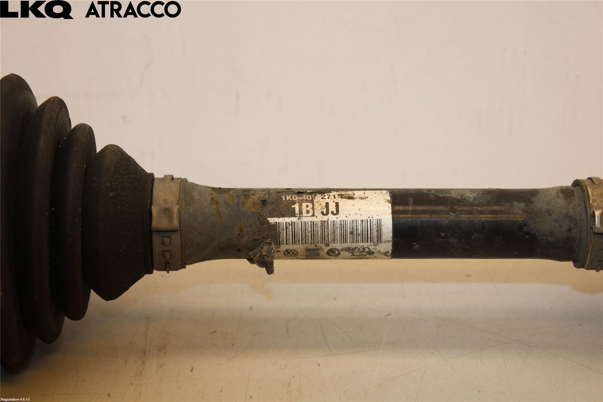 Volkswagen VW TOURAN 03-10 Drivaxel Fram Vänster