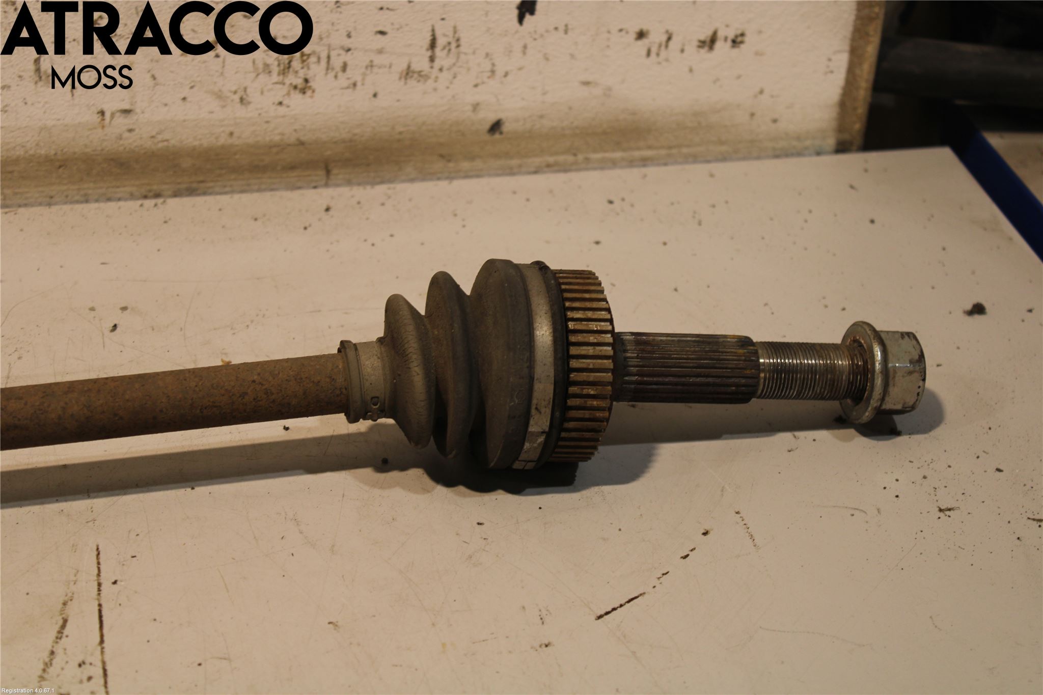 Nissan X-TRAIL 08-14 Drivaxel Bak Höger