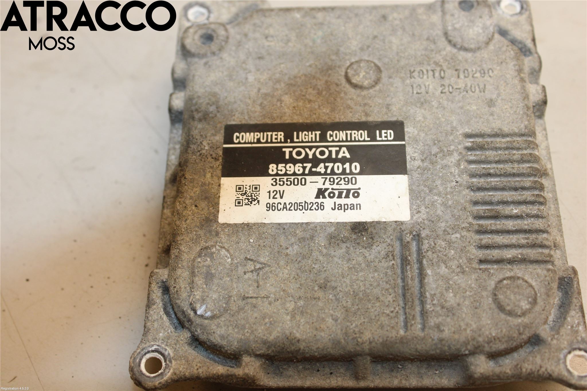 Toyota PRIUS ZVW30 09-20 Styrenhet Strålkastare
