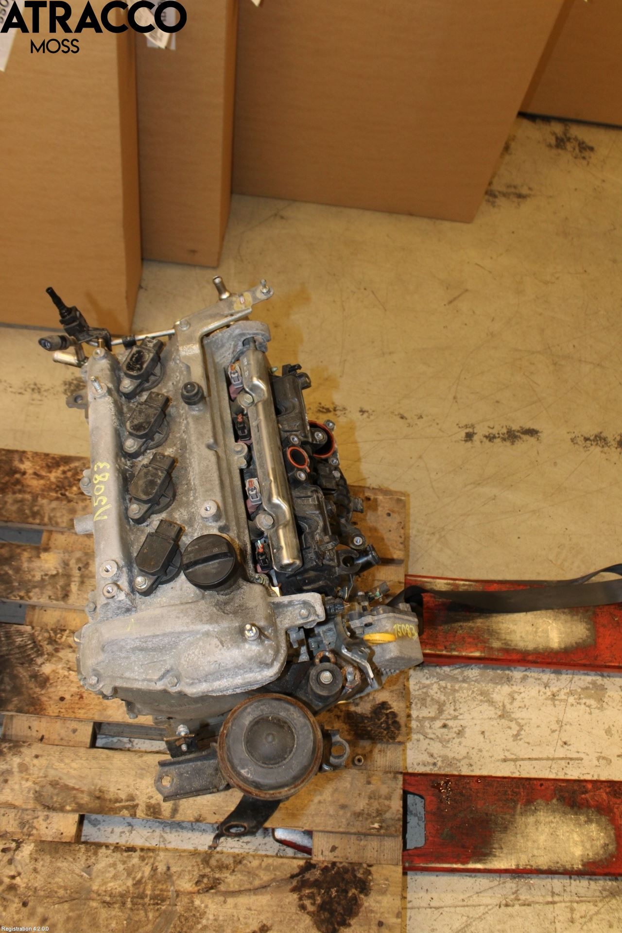 Toyota YARIS XP130 12-14 Motor Diesel