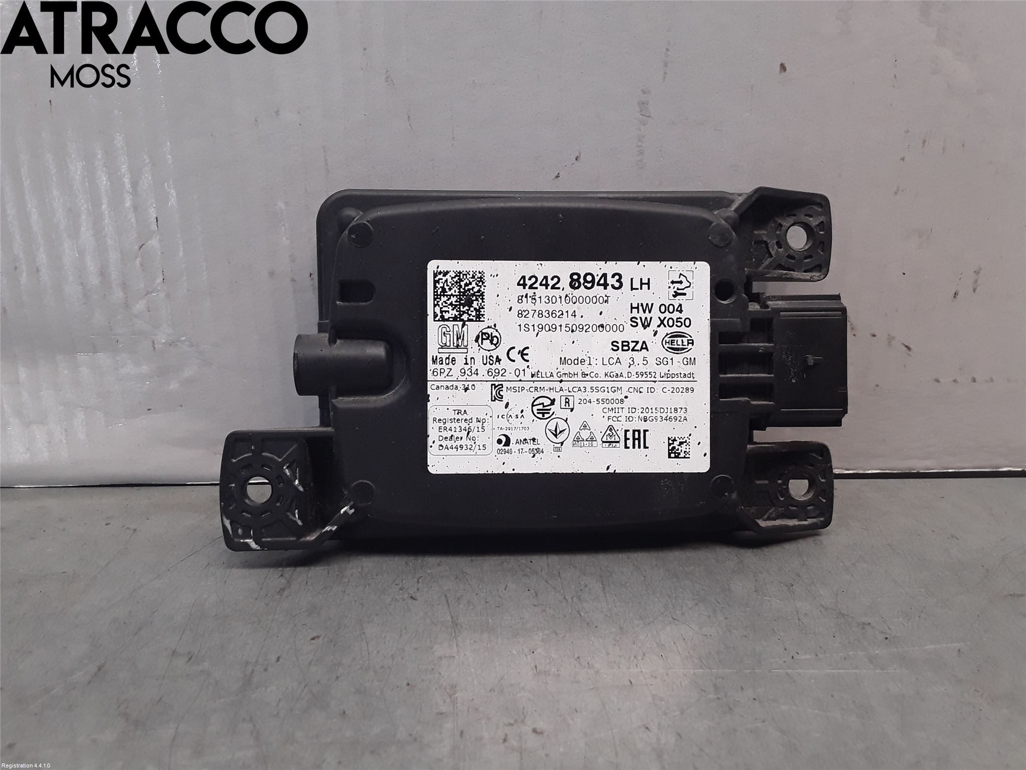 Opel AMPERA 17- Sensor Övrigt