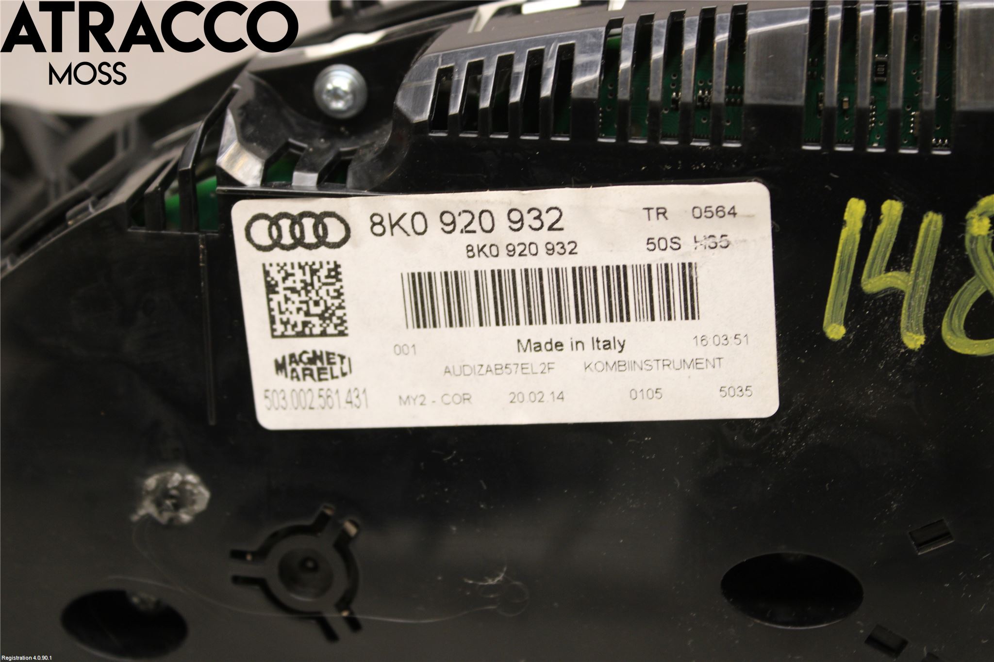 Audi A4 12-15 Instrument Komb
