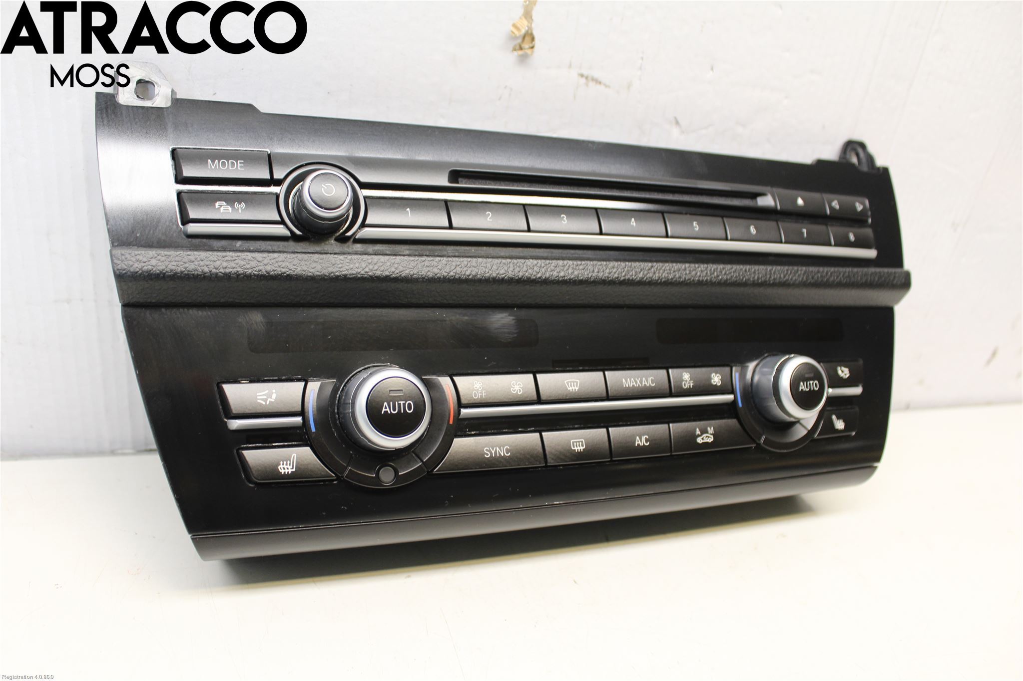BMW 5 F10/F11/F18 09-17 Ac Styrenhet Ac Manöveren