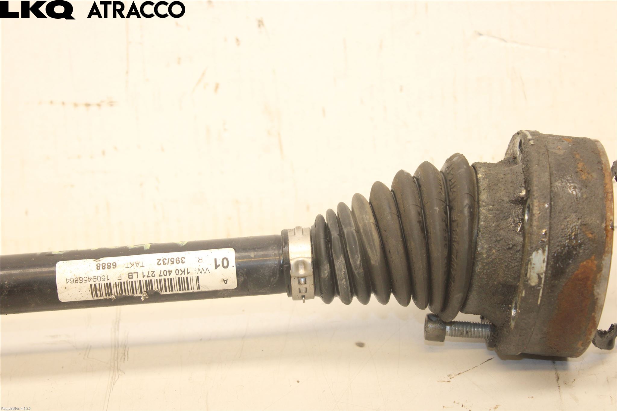 Volkswagen VW GOLF / E-GOLF VII 13-20 Drivaxel Fram Vänster