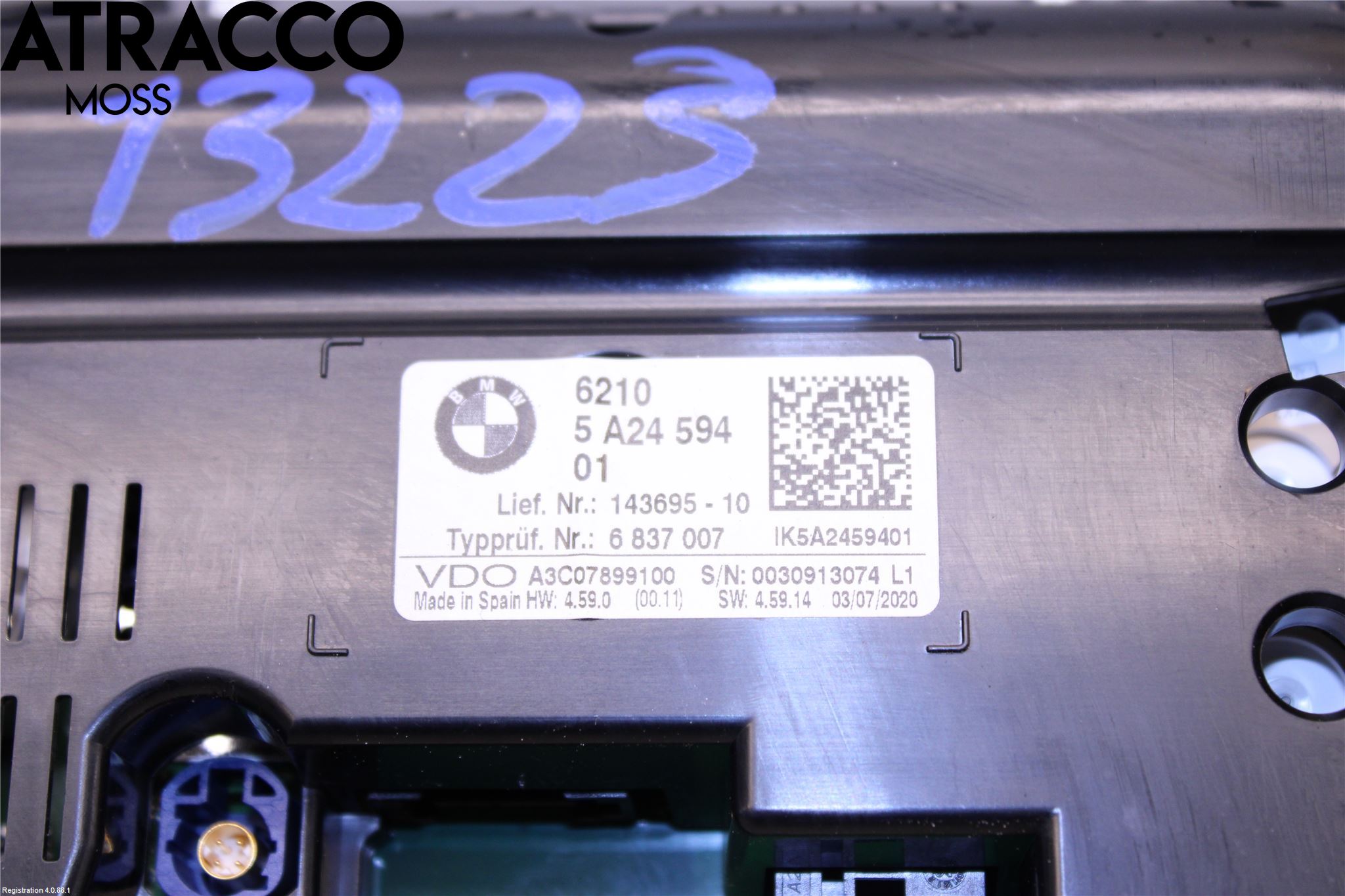 BMW X1 F48 15-22 Instrument Komb