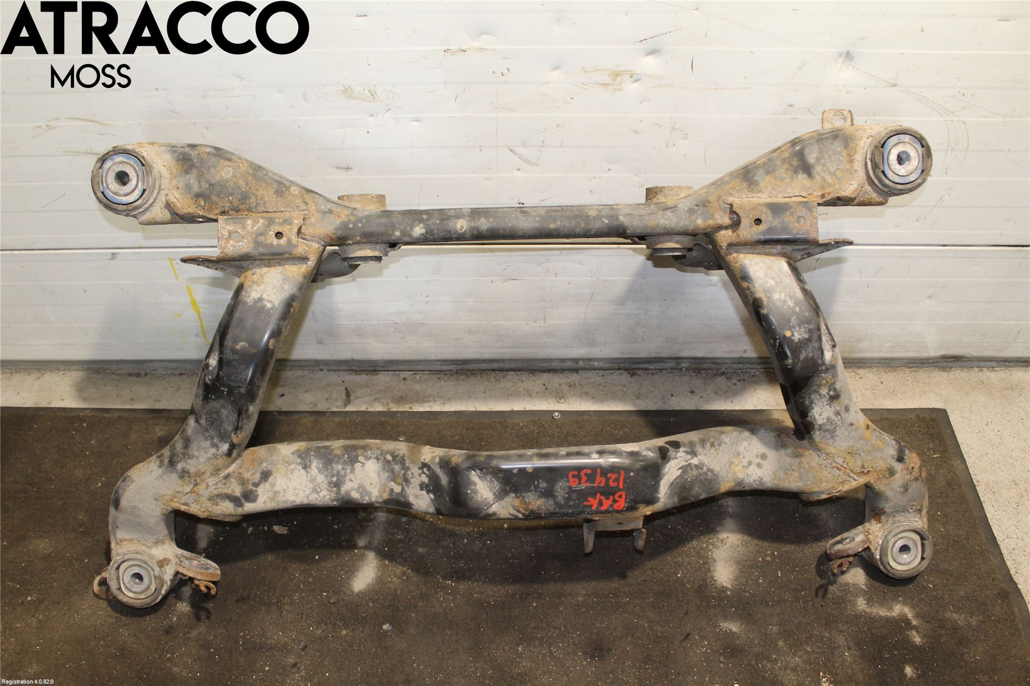 Audi A4/S4 05-07 Bakaxelbalk