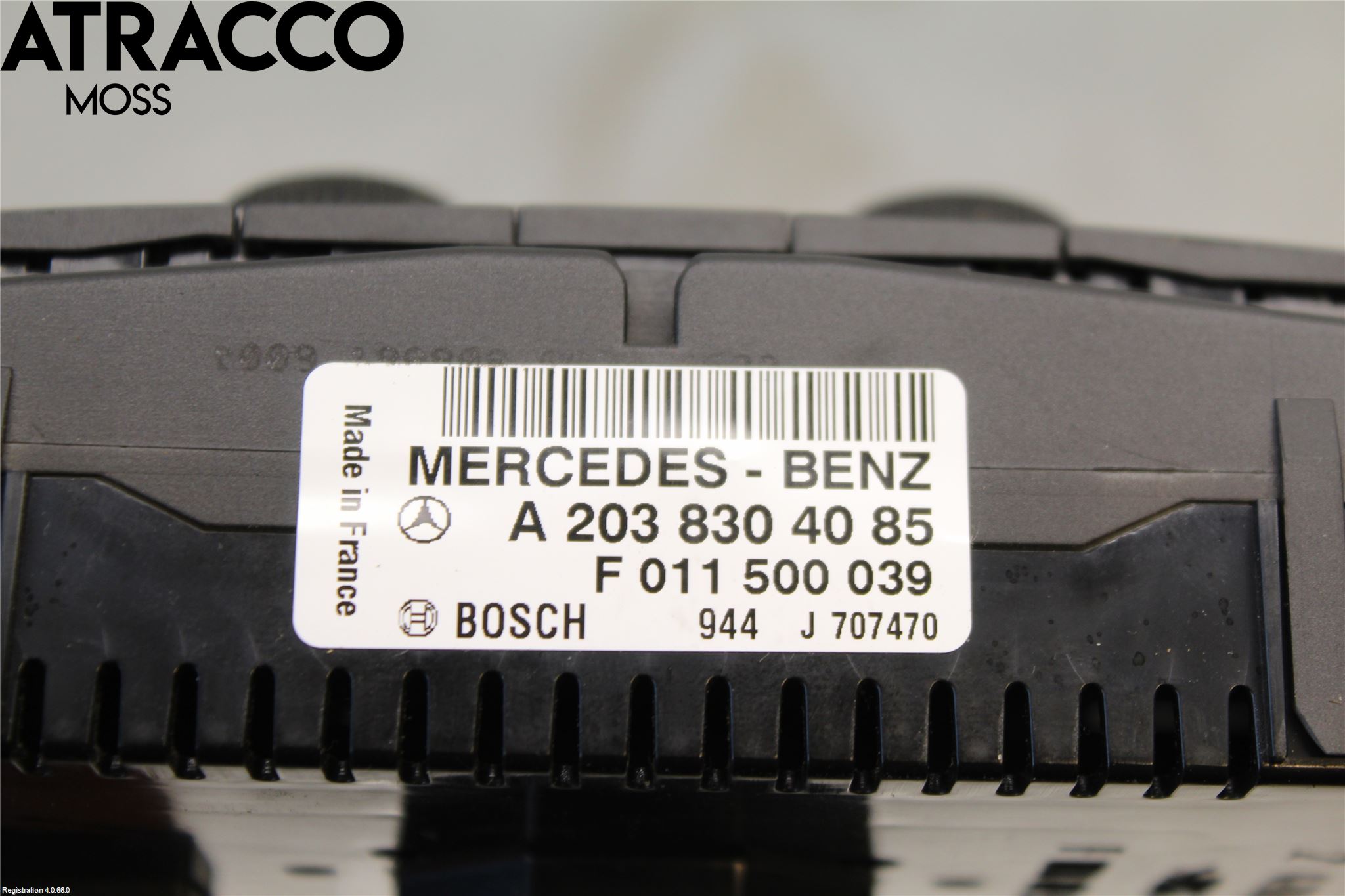 Mercedes-Benz MB CLK (C209) 02-09 Ac Styrenhet Ac Manöveren