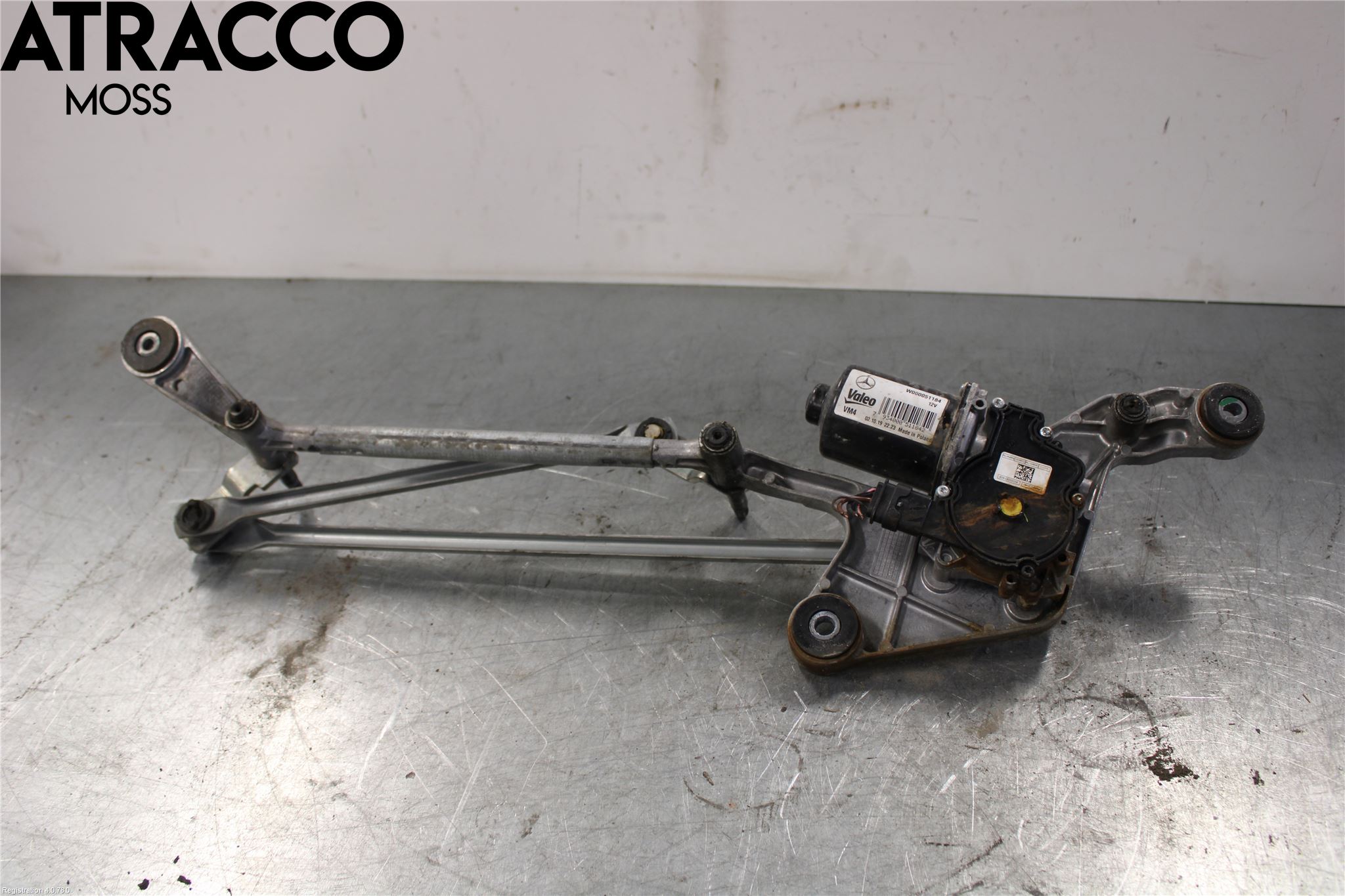 Mercedes-Benz MB VITO/V-KLASS (W640,W447,W448) 14- Torkarmotor Vindruta