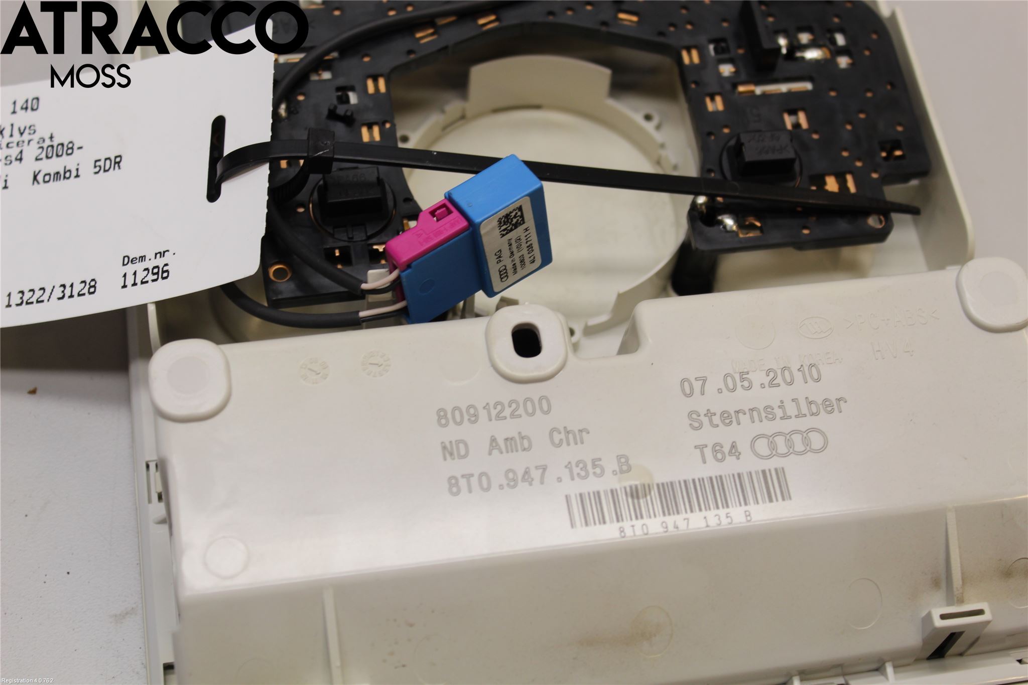 Audi A4/S4 08-11 Innerbelysning