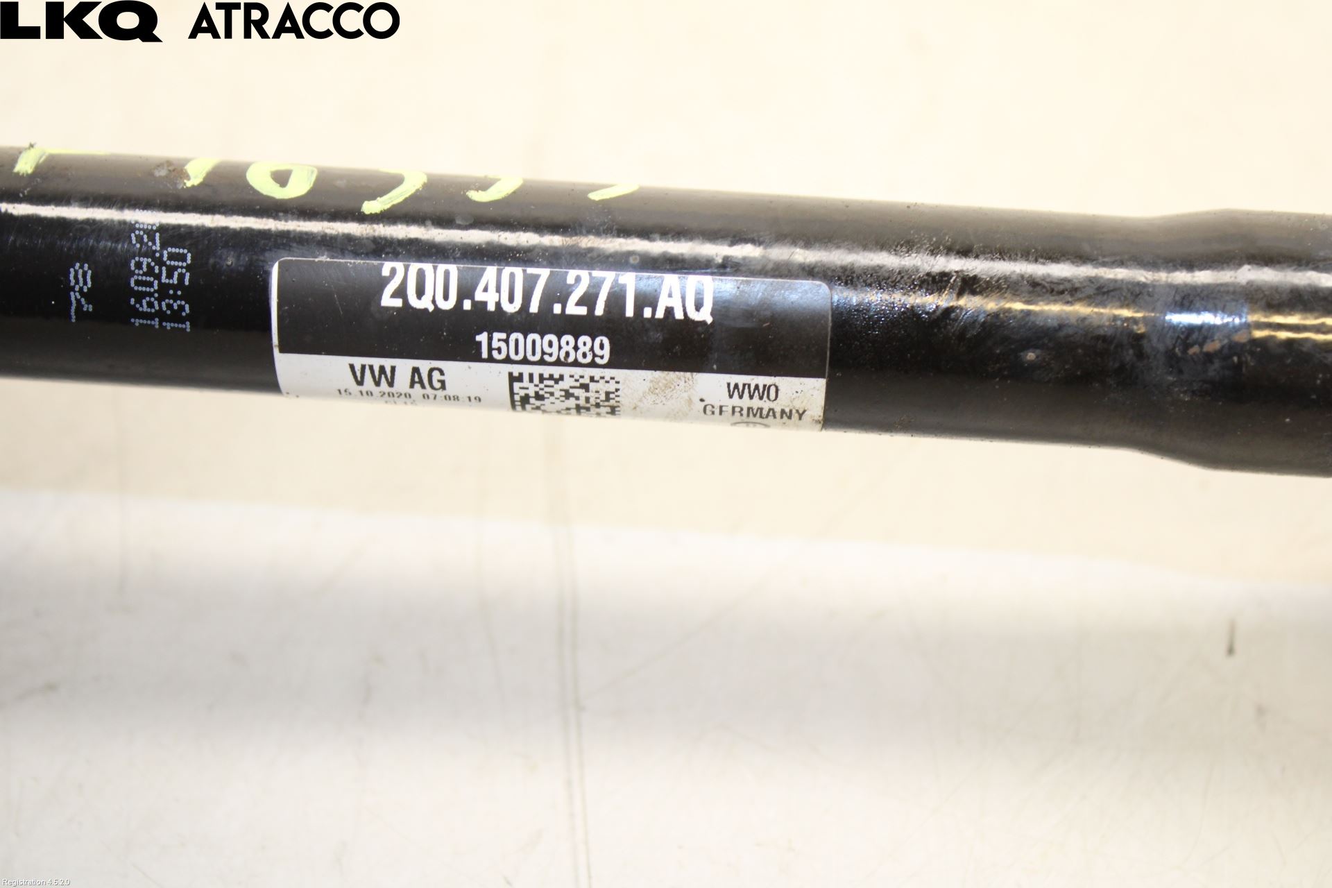 Volkswagen VW POLO VI 18->> Drivaxel Fram Vänster