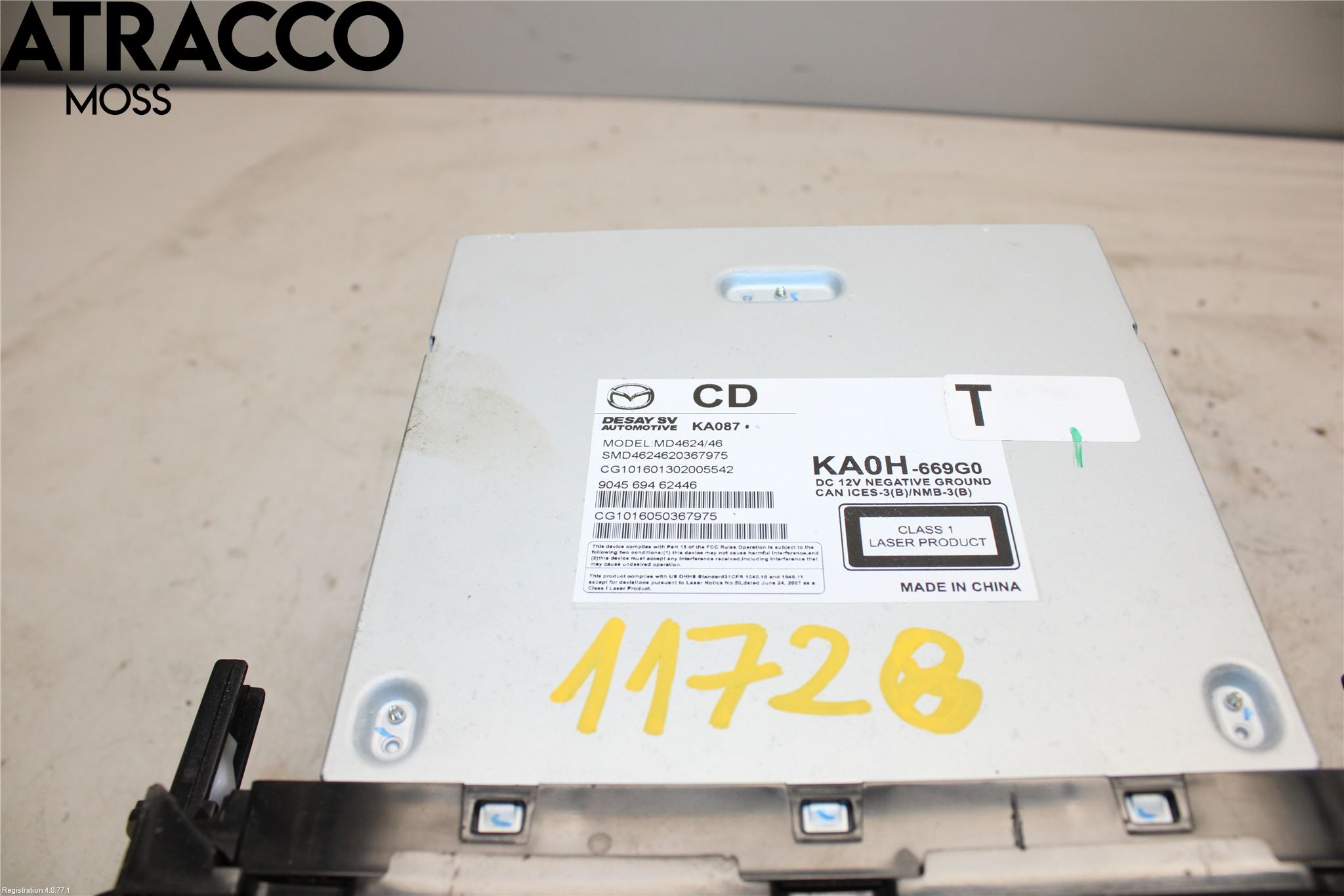 Mazda CX-5 12-17 Cd Radio - Multimediapanel