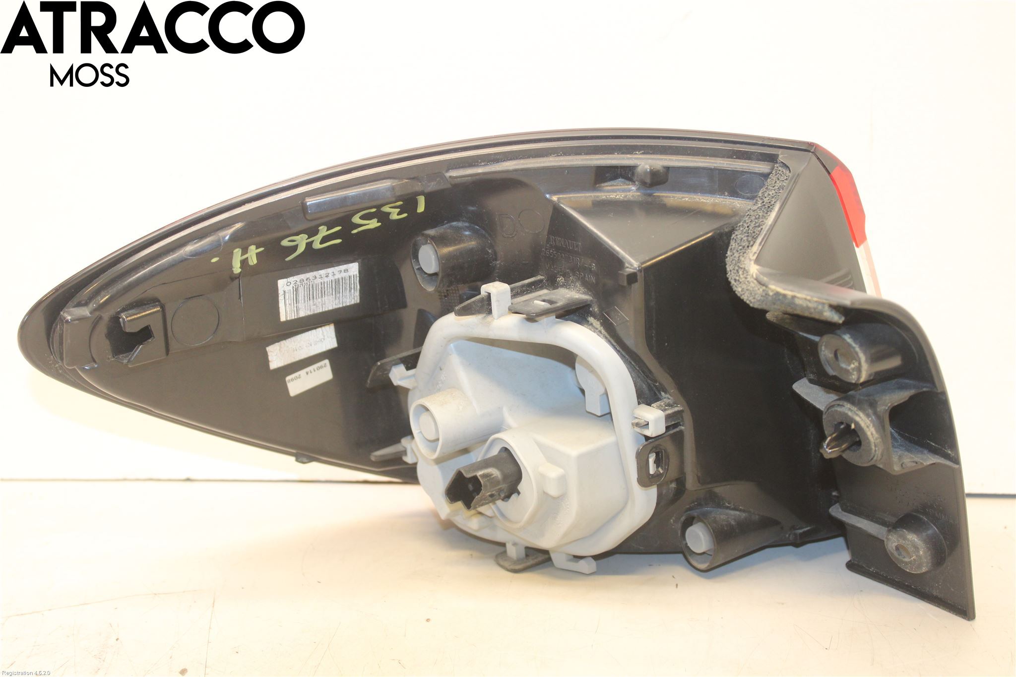 Renault CAPTUR 13-19 Bakljus Höger