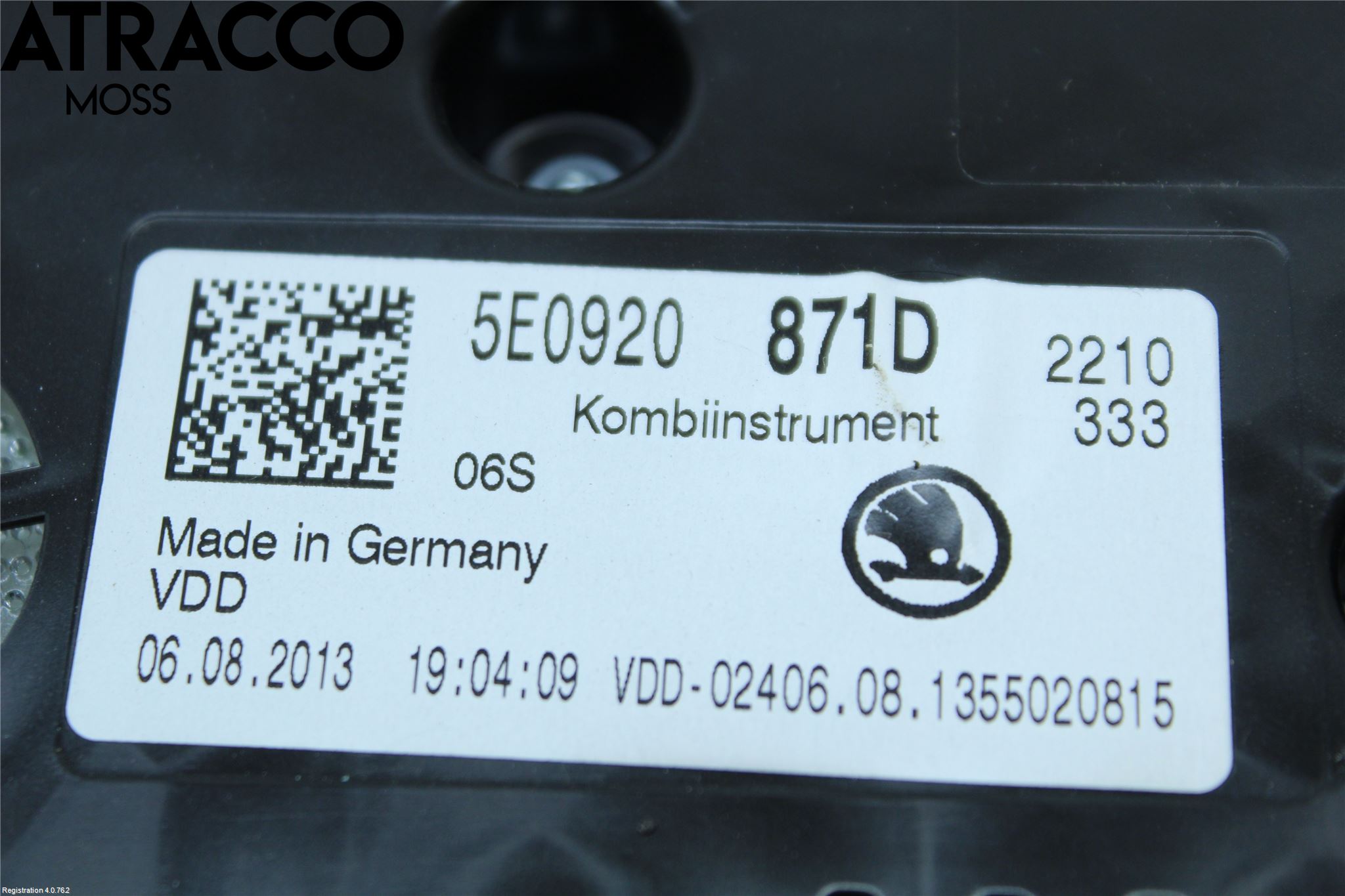 Skoda OCTAVIA (5E) 13-20 Instrument Komb