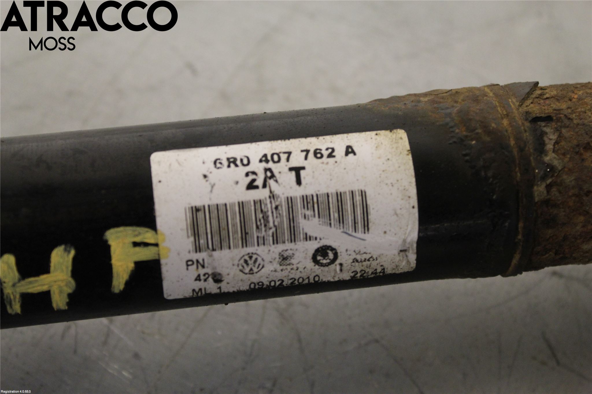 Volkswagen VW POLO 10-17 Drivaxel Fram Höger