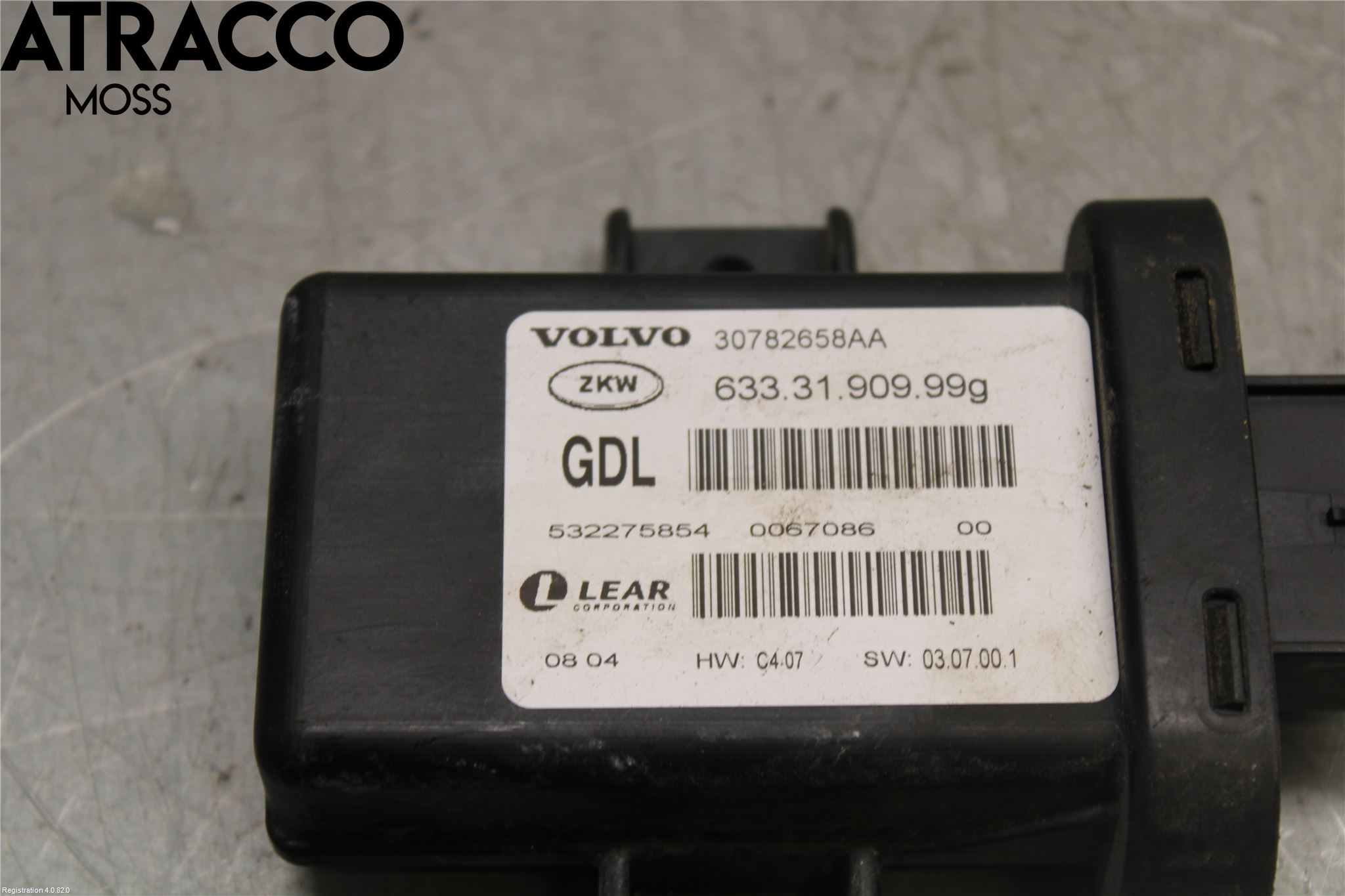 Volvo V70 08-13 Styrenhet Strålkastare