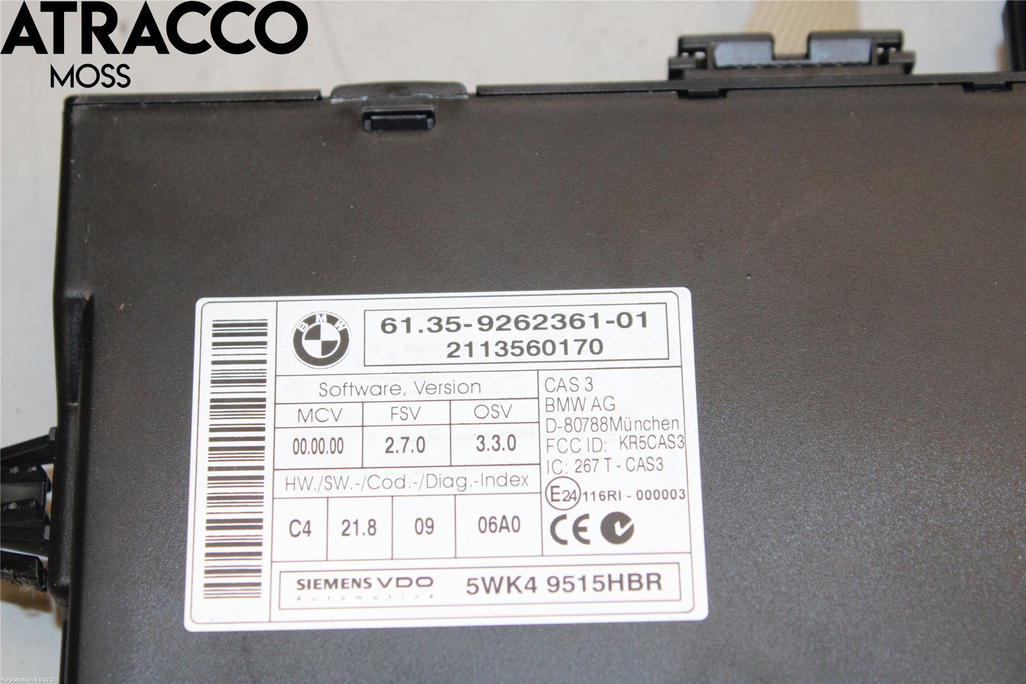 BMW 3 E90/91 SED/TOU 05-12 Styrenhet Övrigt