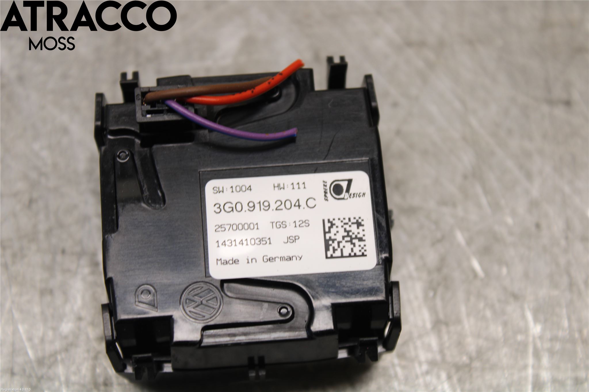 Volkswagen VW PASSAT 15-19 Instrument Klocka