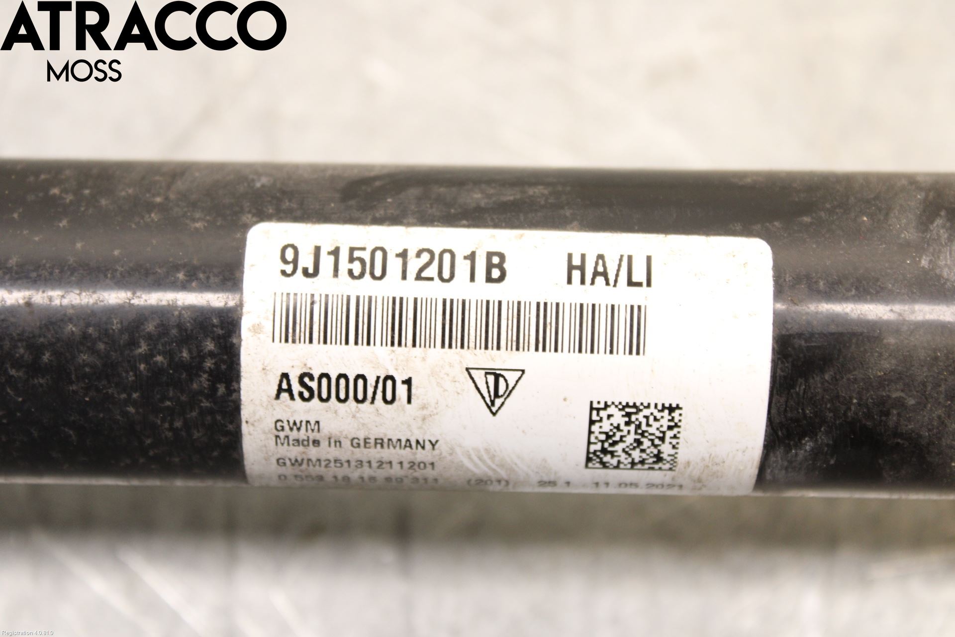 Porsche TAYCAN 20- Drivaxel Bak Vänster